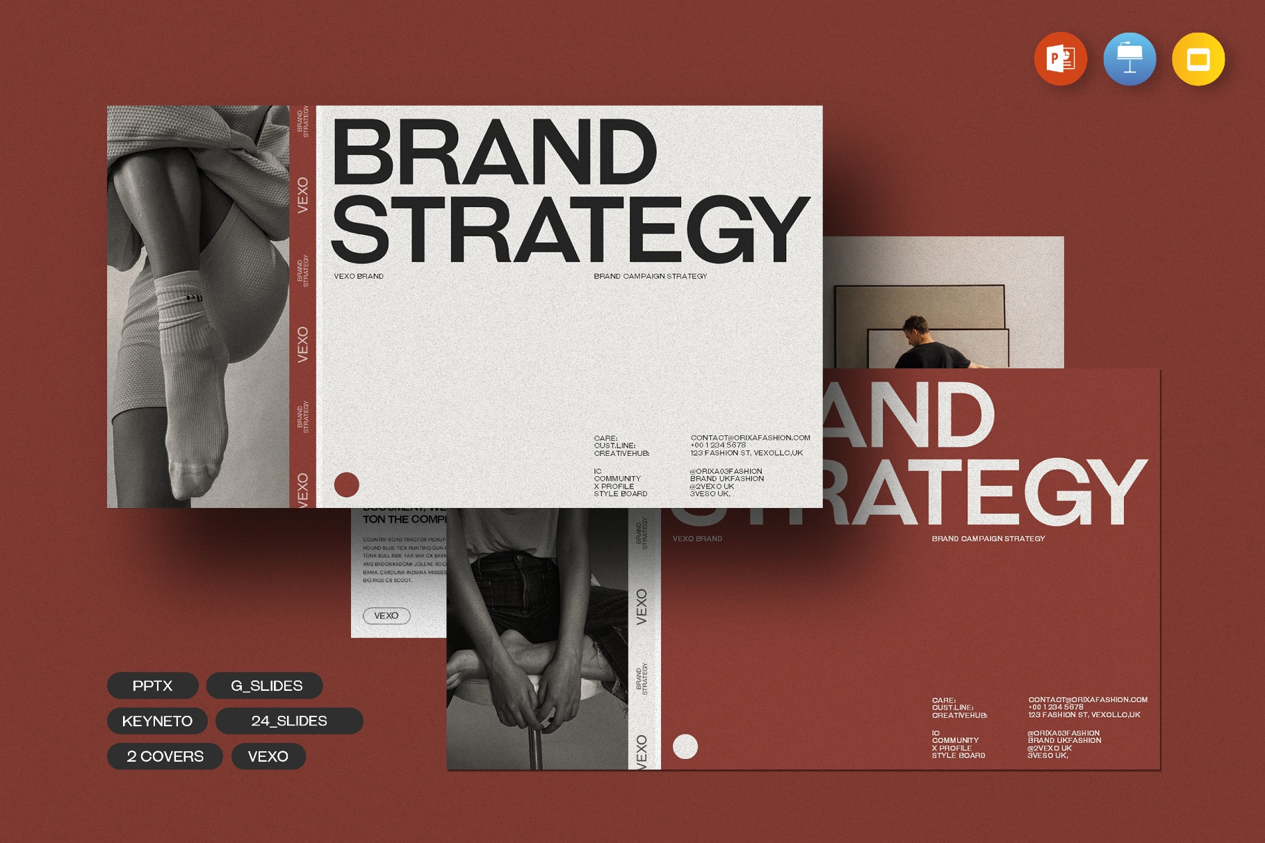 Vexo Brand Strategy Presentation Template