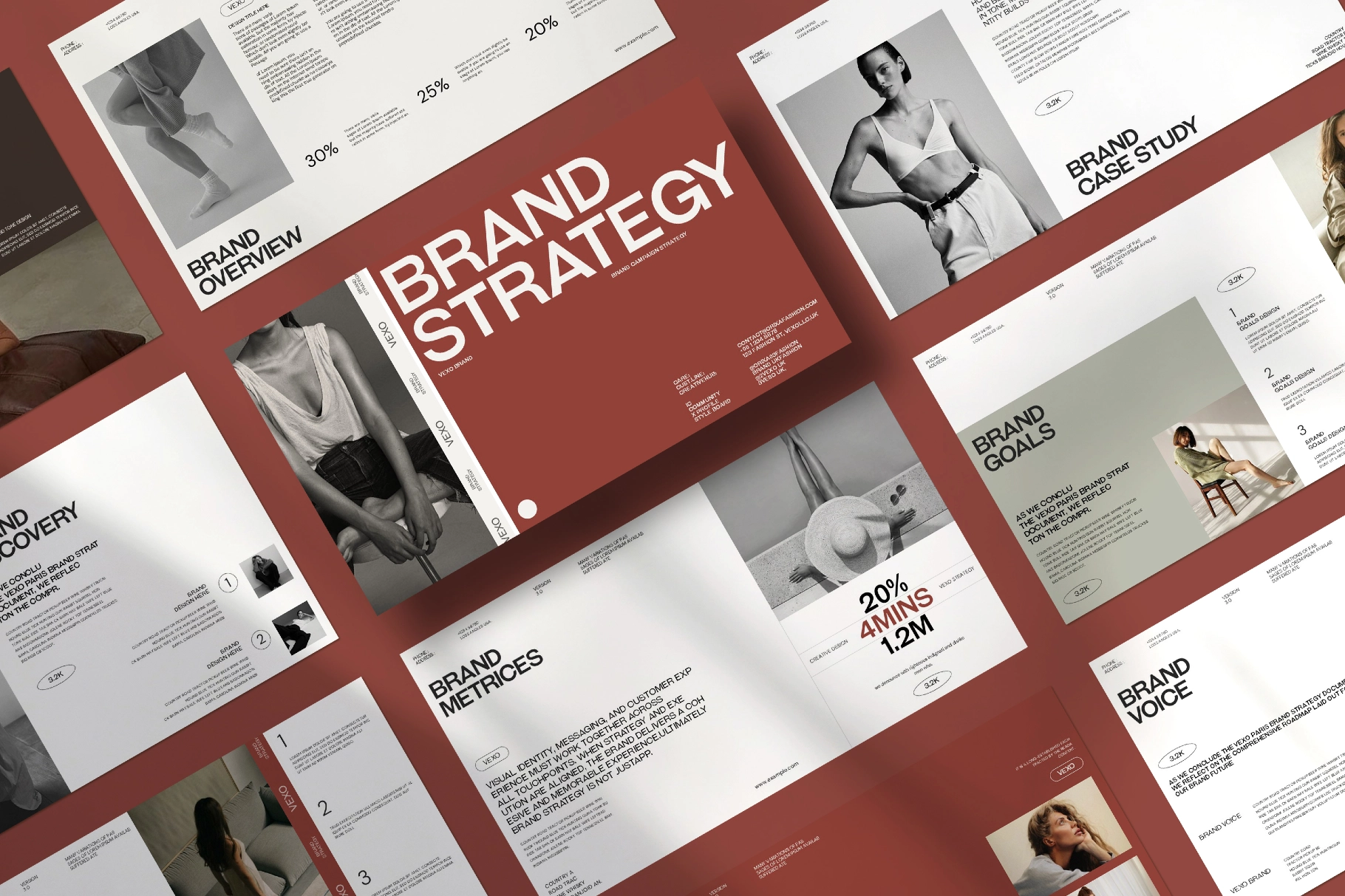 Vexo Brand Strategy Presentation Template