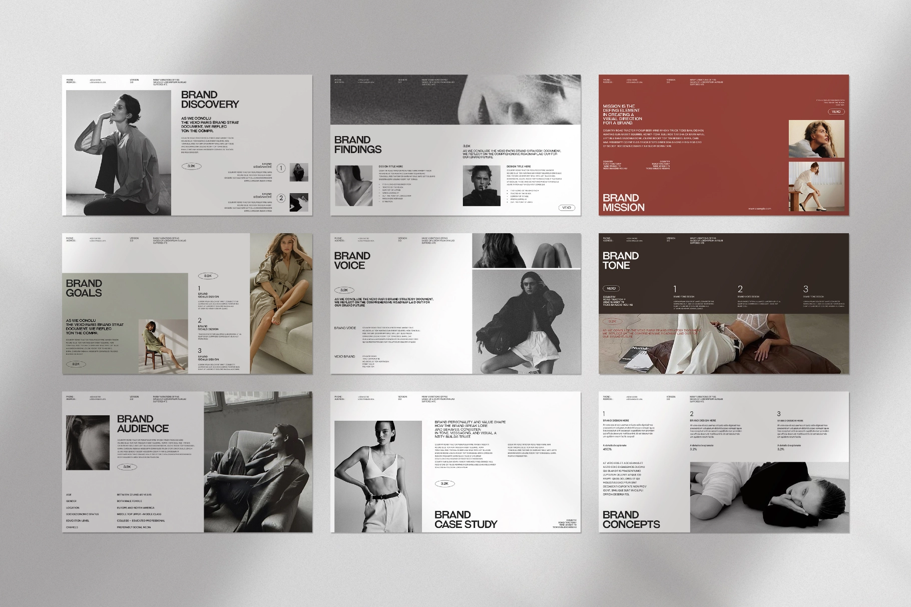 Vexo Brand Strategy Presentation Template