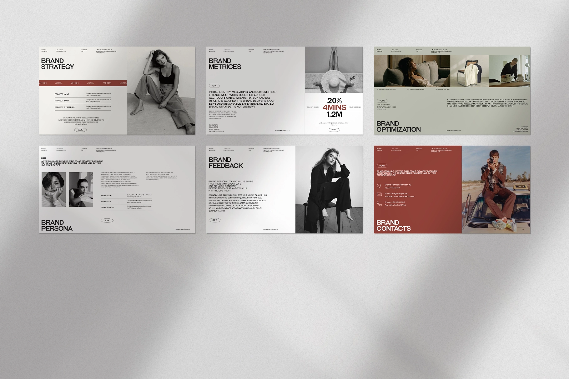 Vexo Brand Strategy Presentation Template