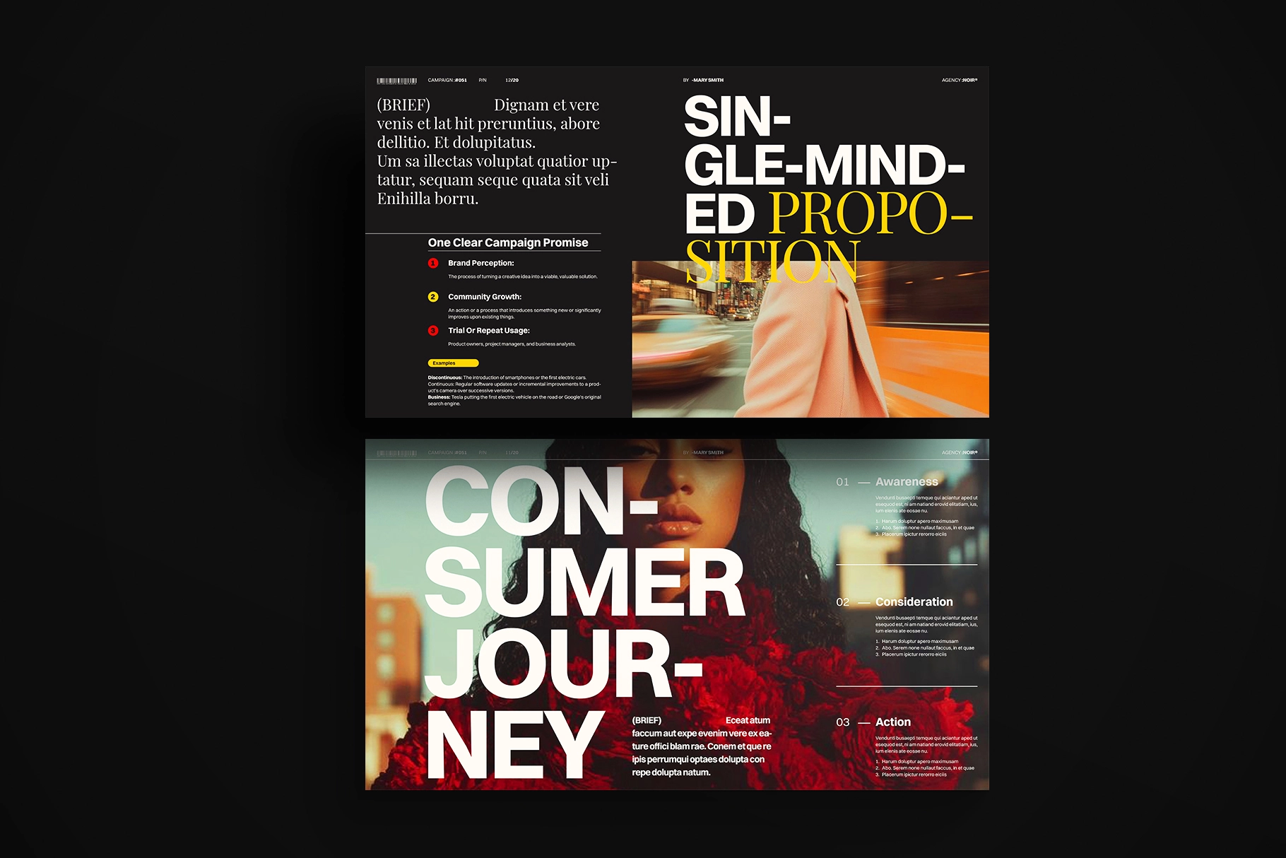 Creative Brief Campaign Presentation Template