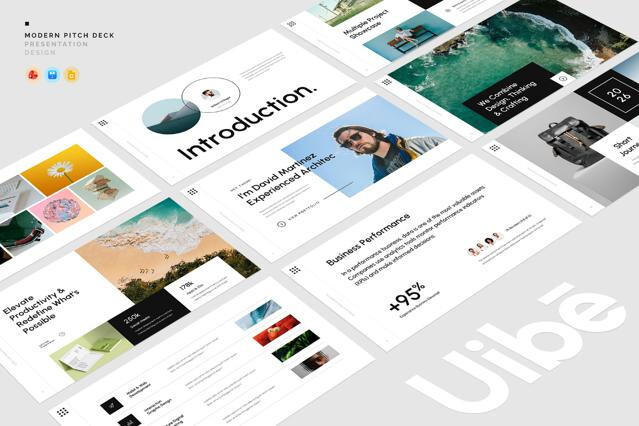 Uibe Presentation Template Design