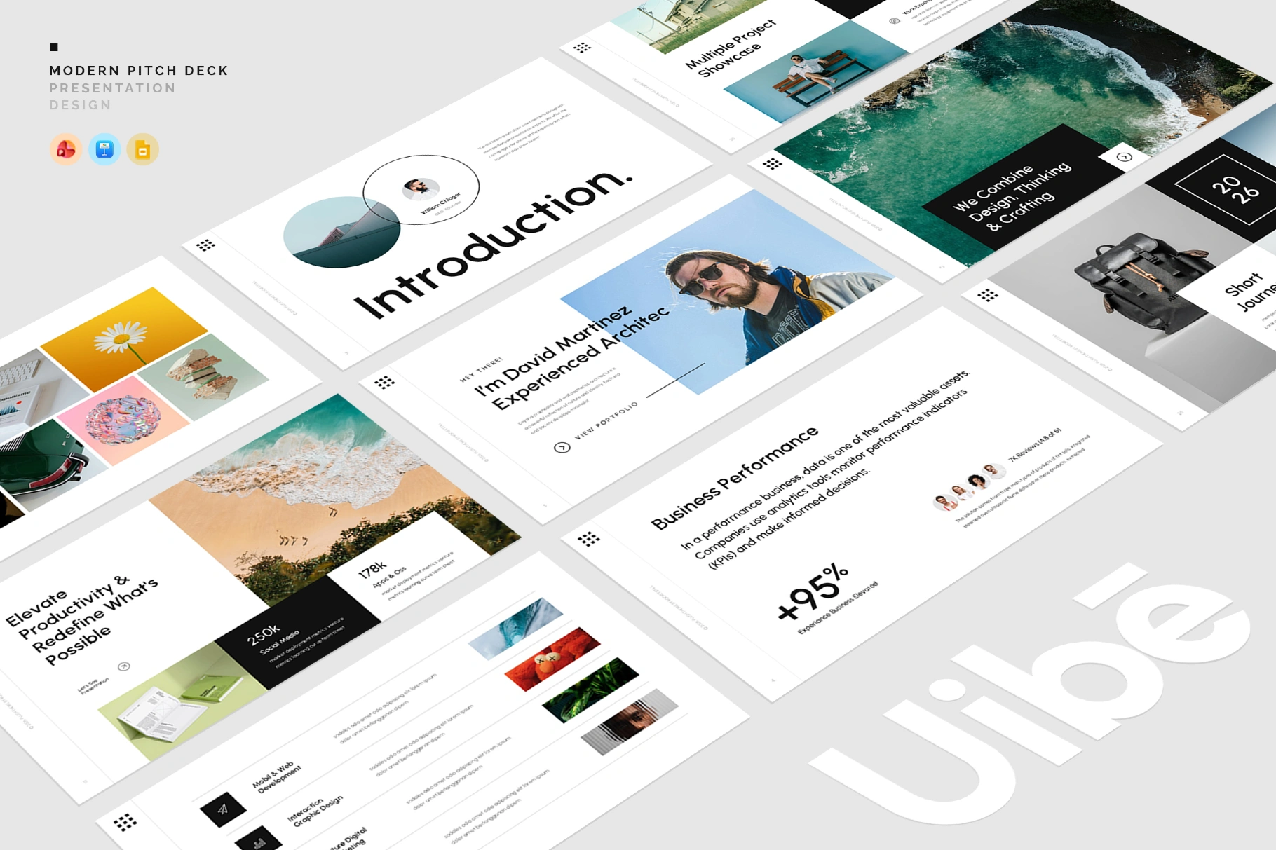 Uibe Presentation Template Design