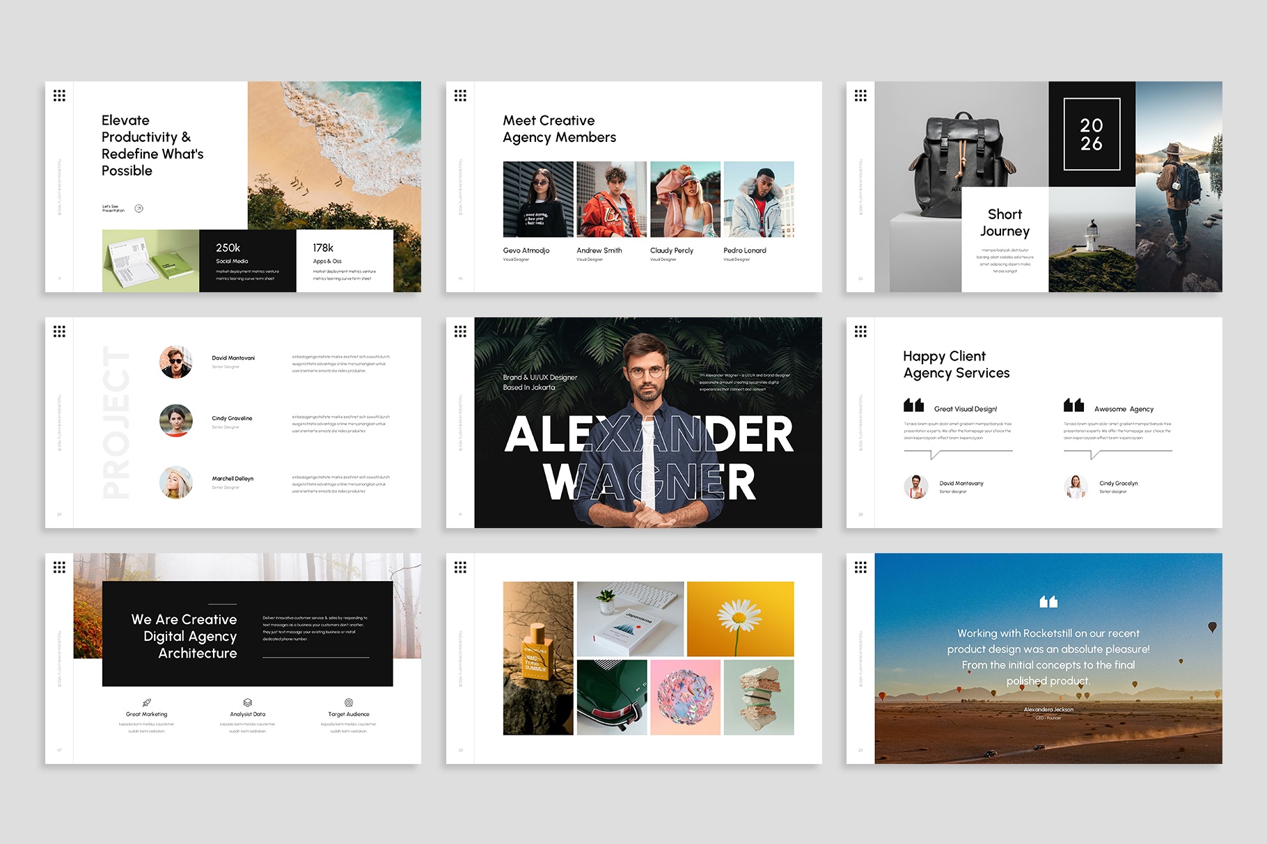 Uibe Presentation Template Design