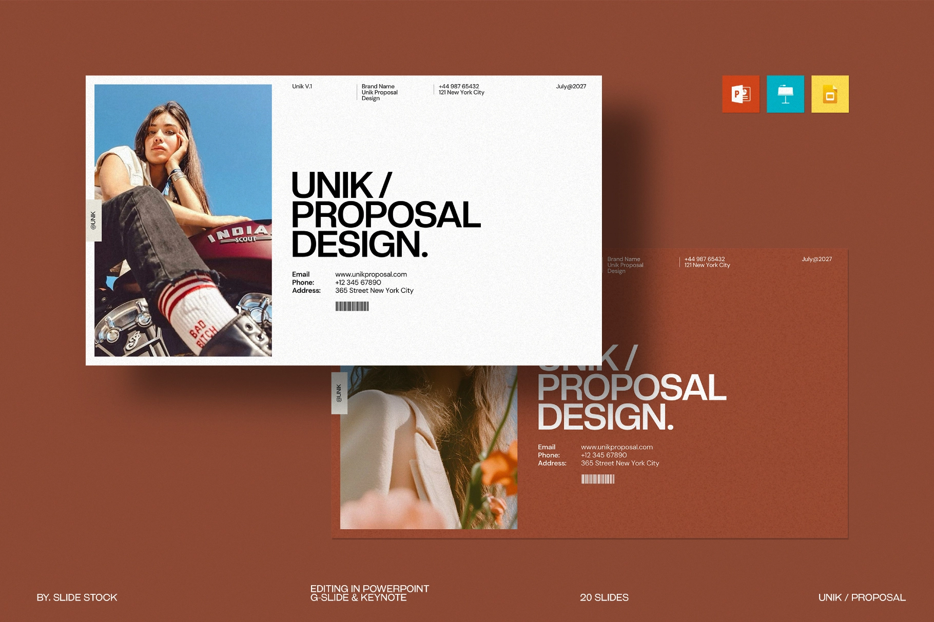 UNIK | Proposal Presentation Template