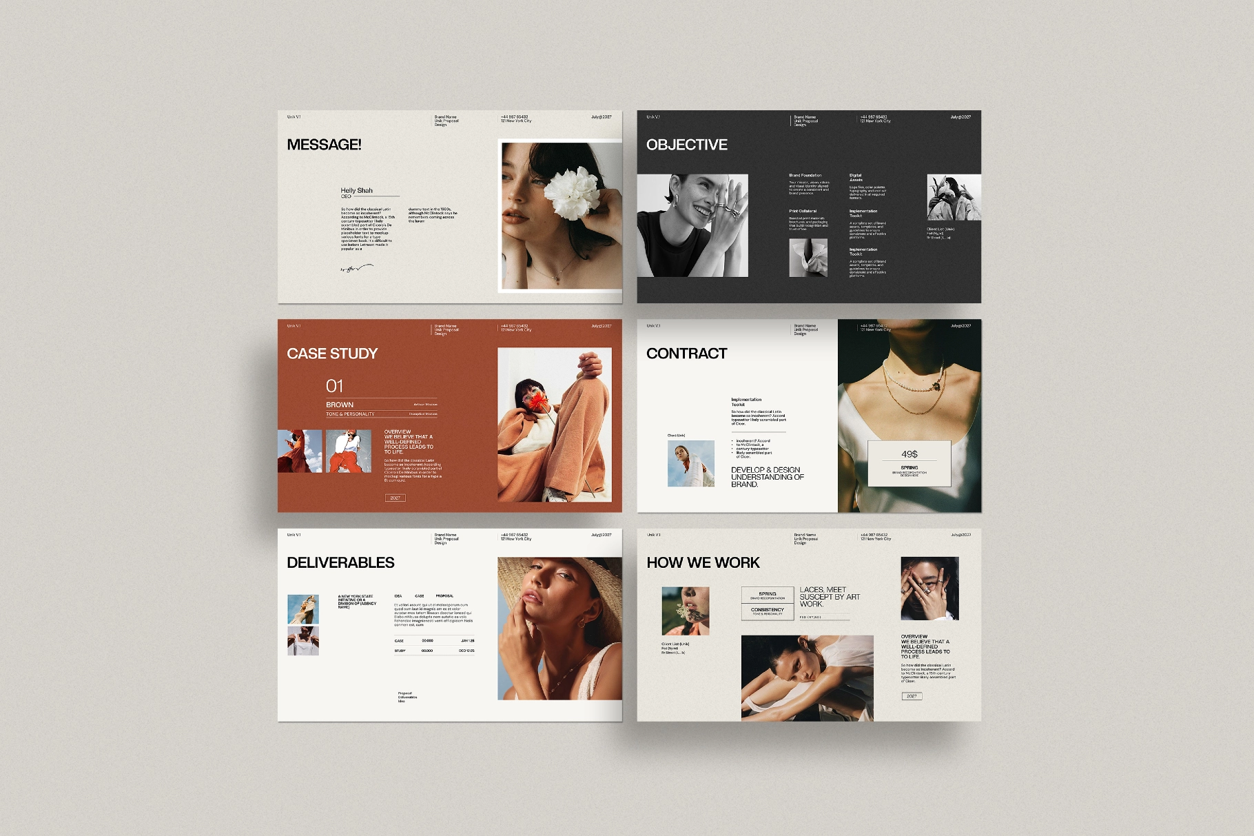 UNIK | Proposal Presentation Template