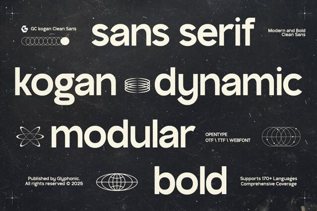 GC Kogan – Dynamic Modern Sans