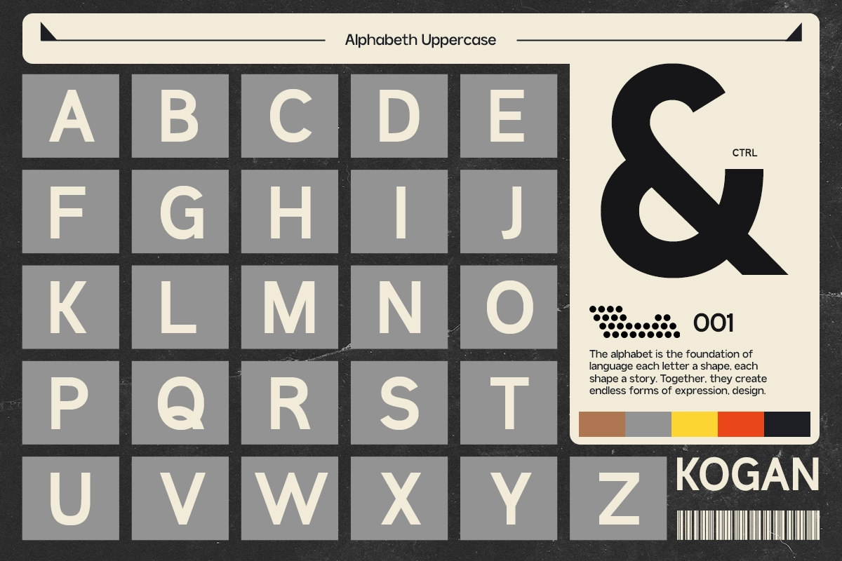 GC Kogan – Dynamic Modern Sans
