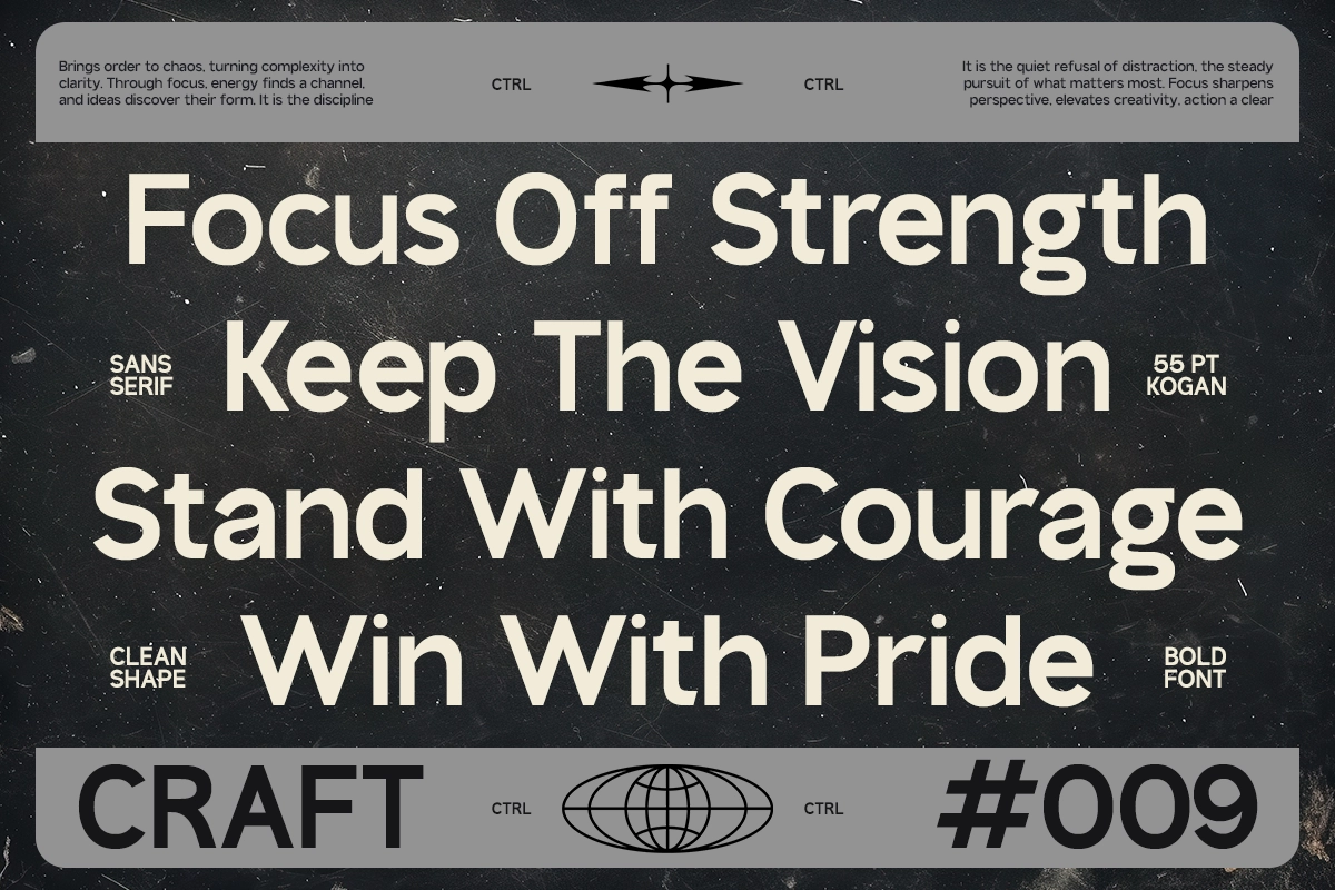 GC Kogan – Dynamic Modern Sans