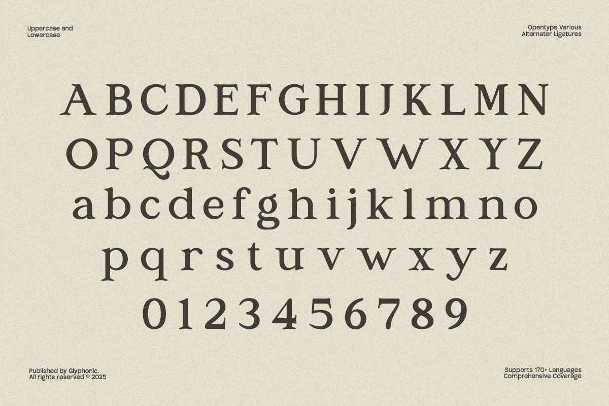 GC Kind Endlict – Elegant RetroSerif