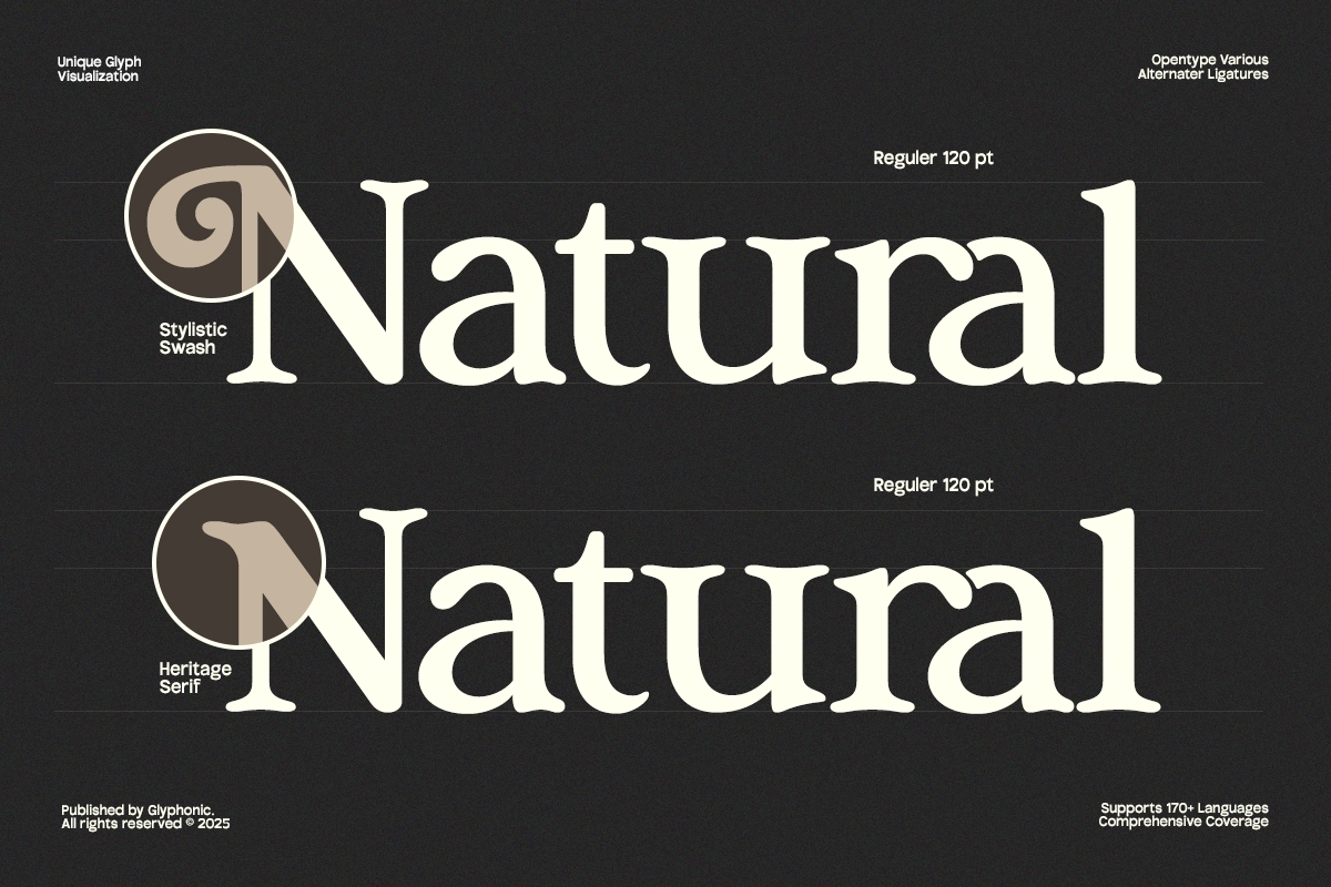 GC Kind Endlict – Elegant RetroSerif