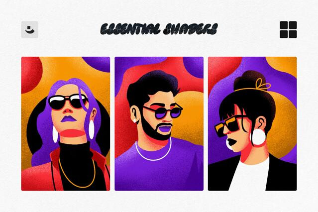 Multi-App Essential Shading Brushes