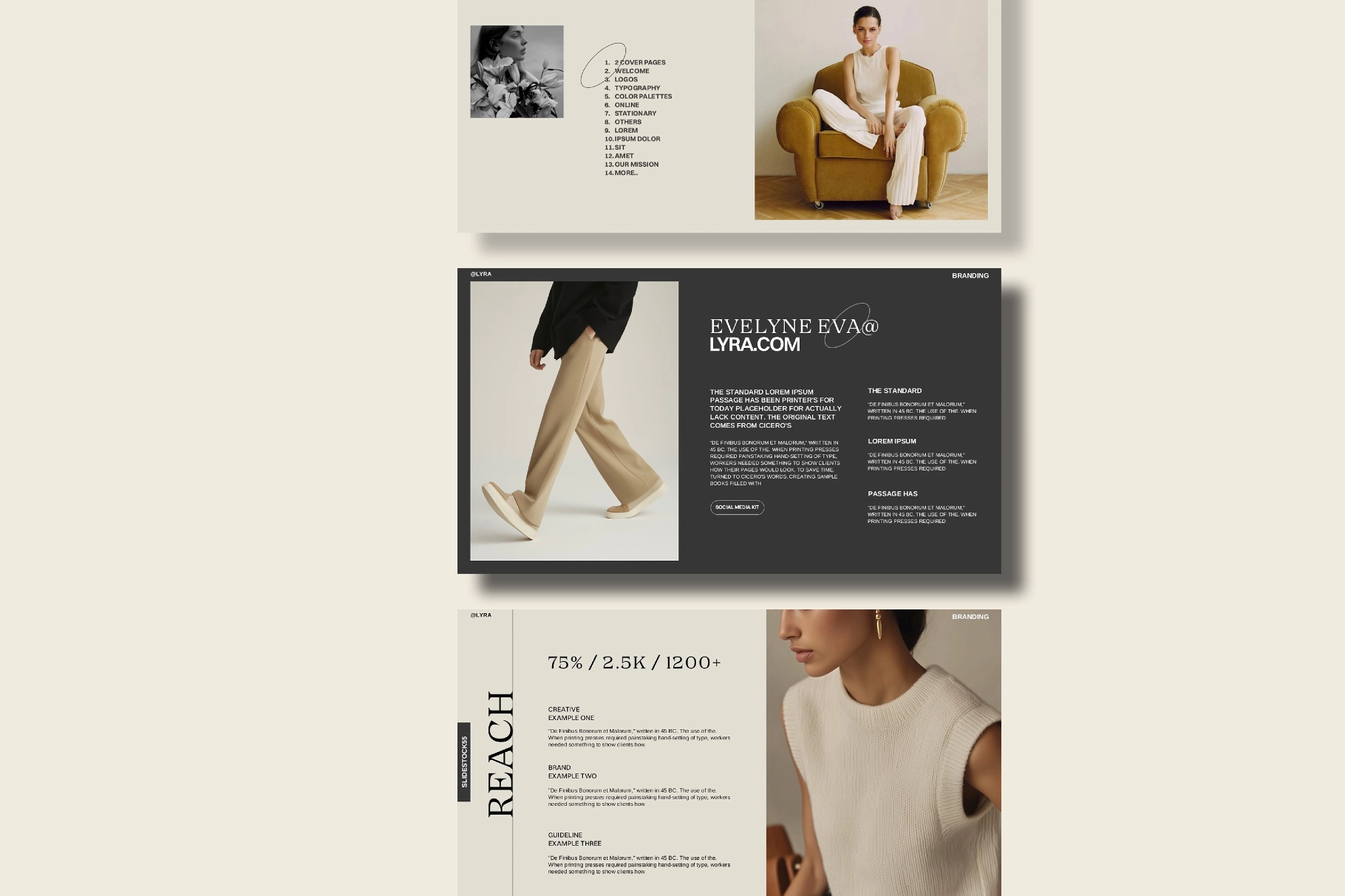 Lyra | Media Kit Template