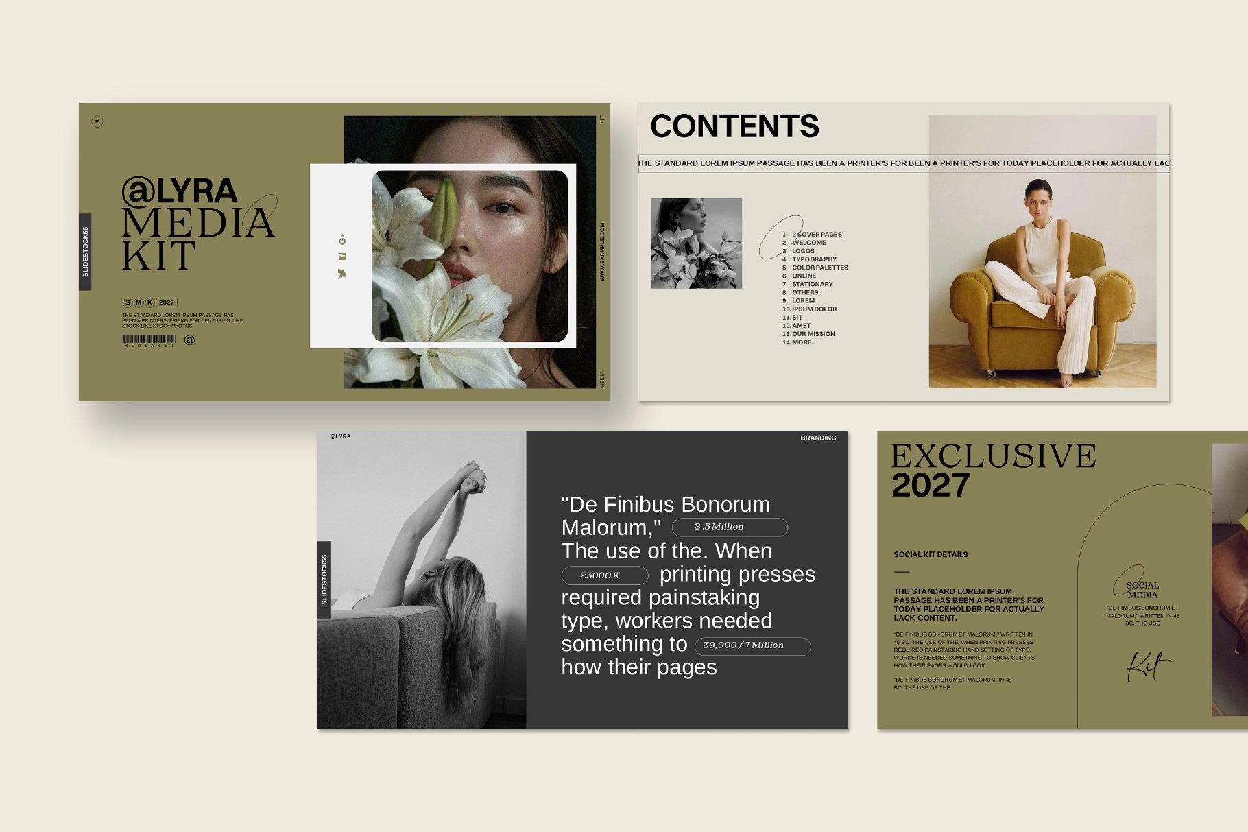 Lyra | Media Kit Template