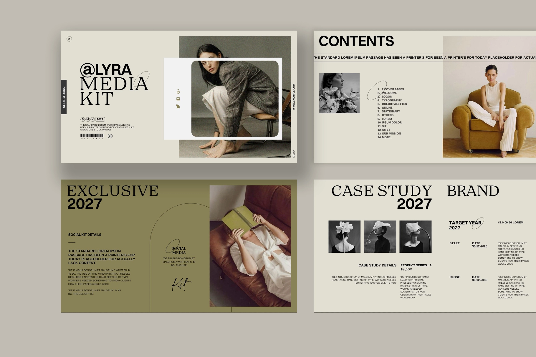 Lyra | Media Kit Template