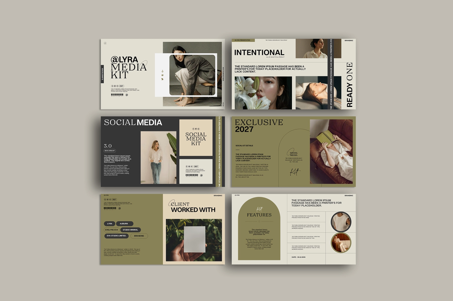 Lyra | Media Kit Template