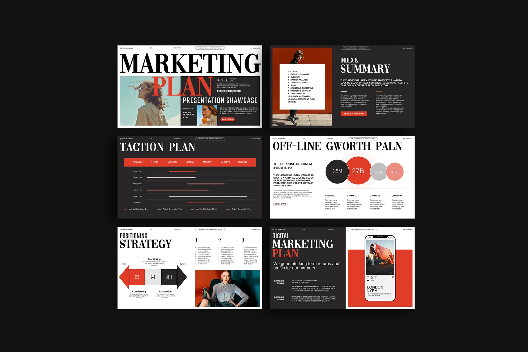 Marketing Plan Presentation Template