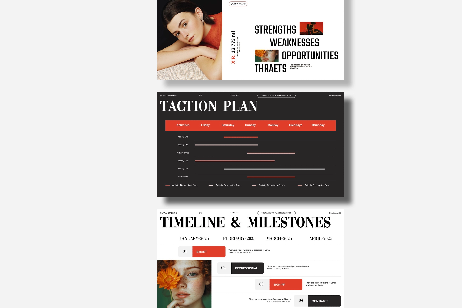 Marketing Plan Presentation Template