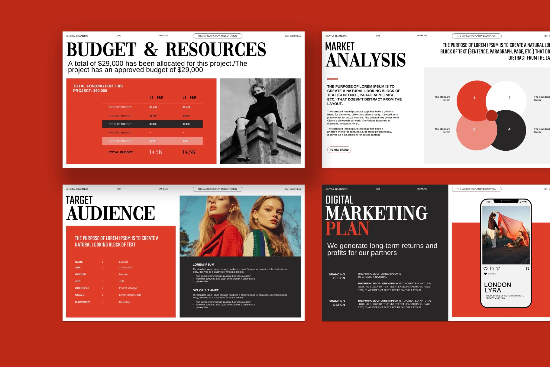 Marketing Plan Presentation Template