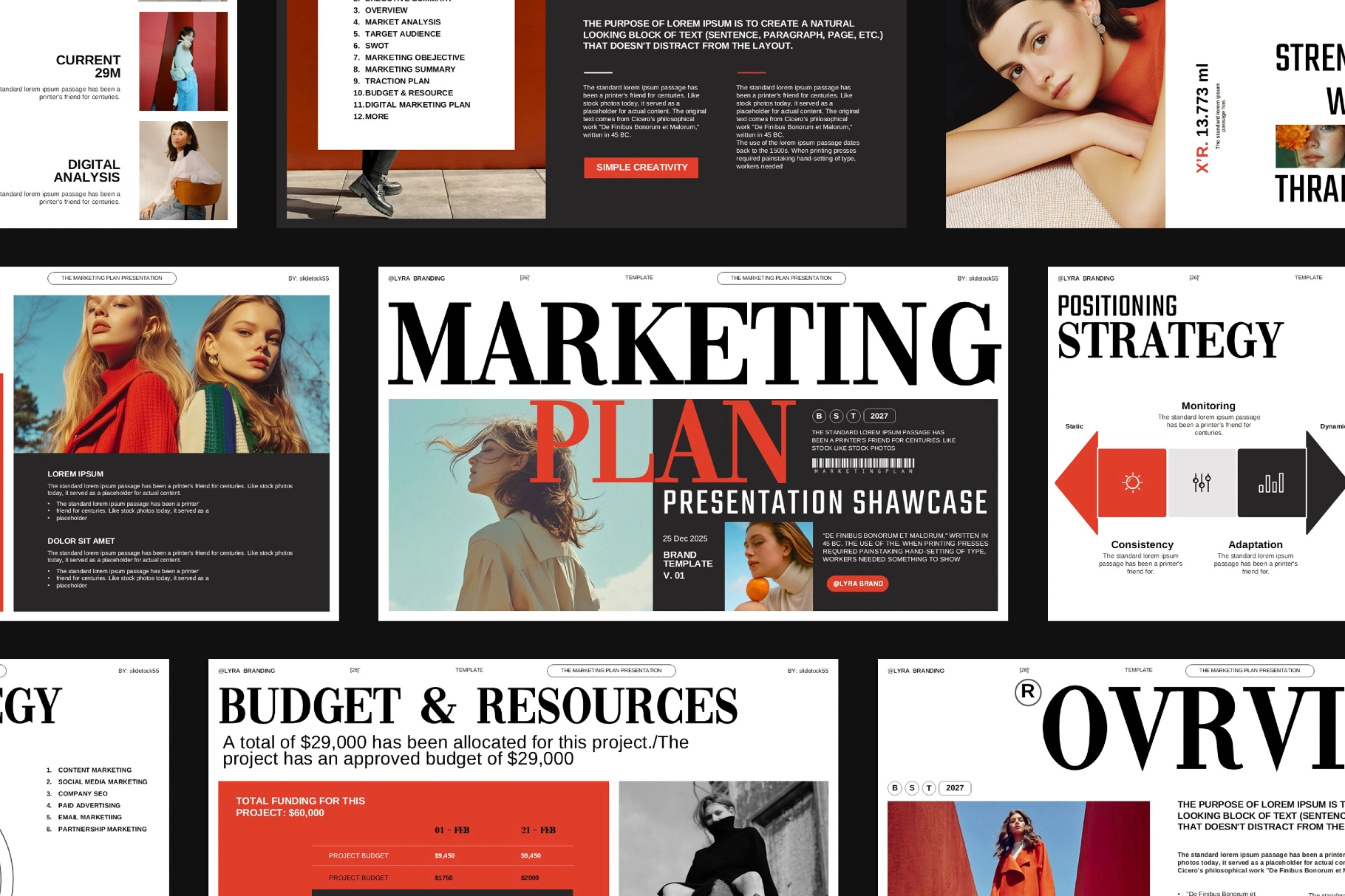 Marketing Plan Presentation Template