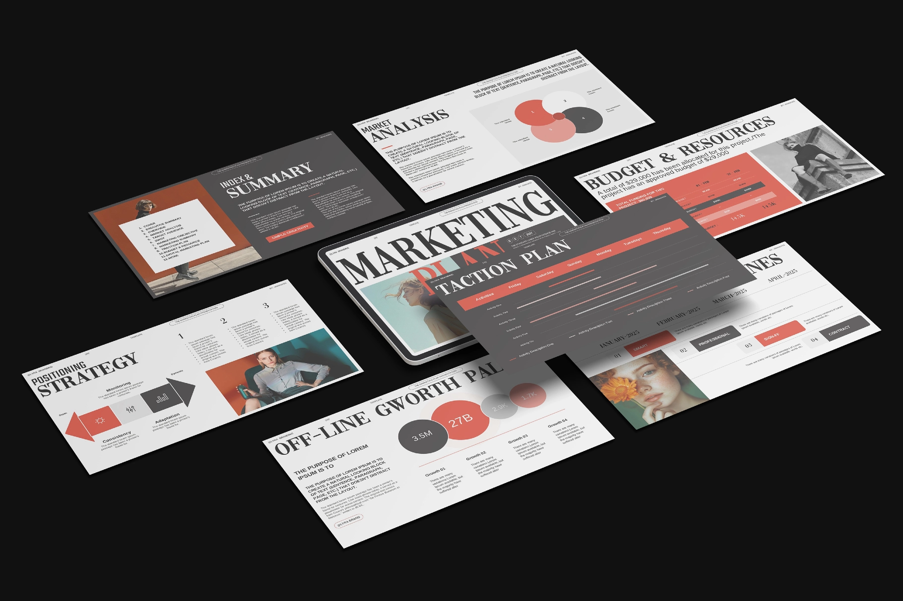 Marketing Plan Presentation Template