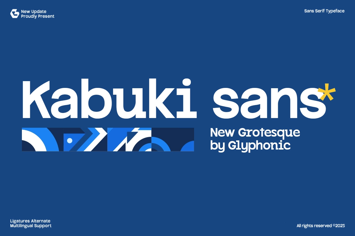 GC Kabuki - New Grotesque Sans