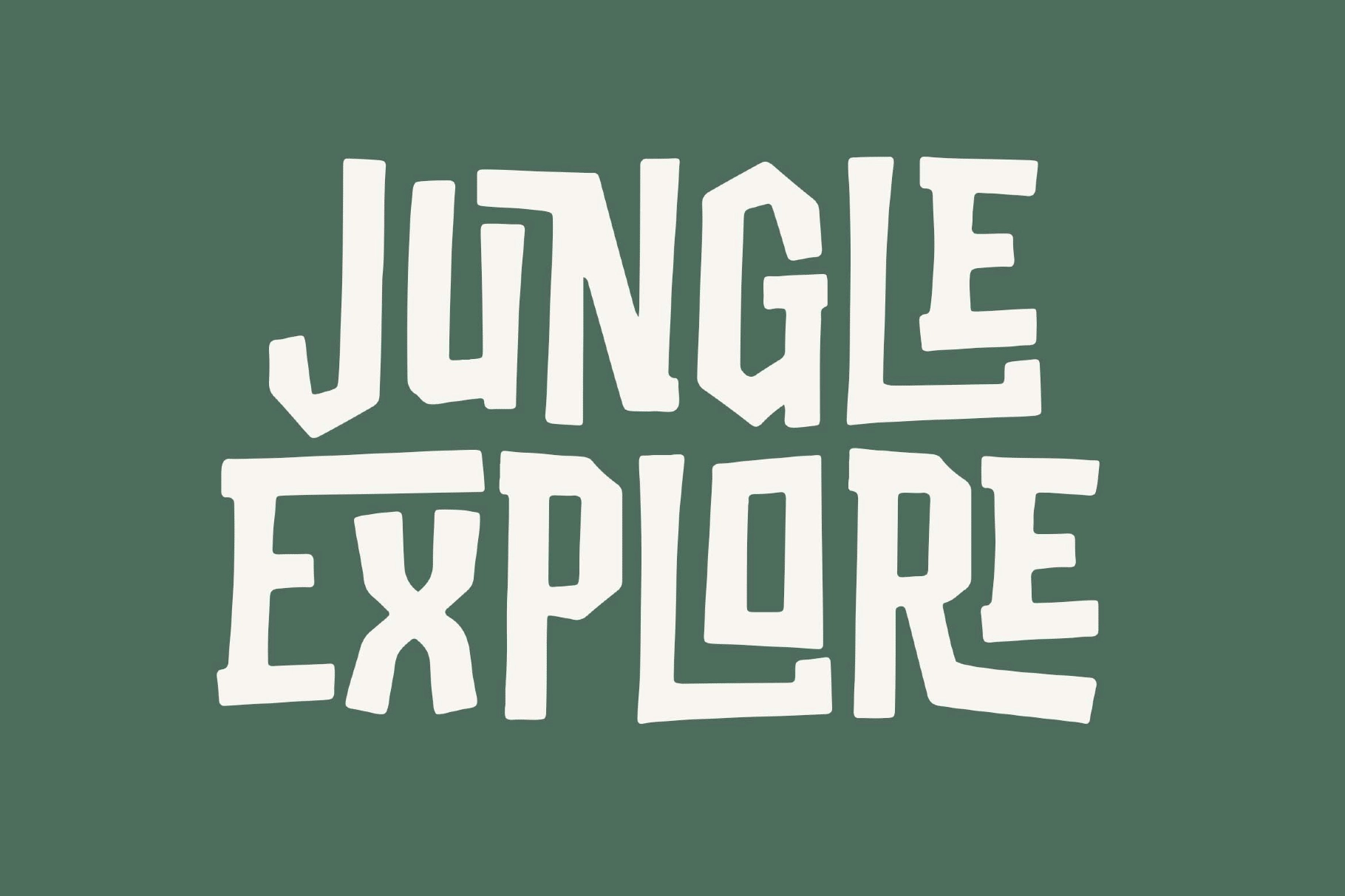 Riot Block a Bold Block Display Font