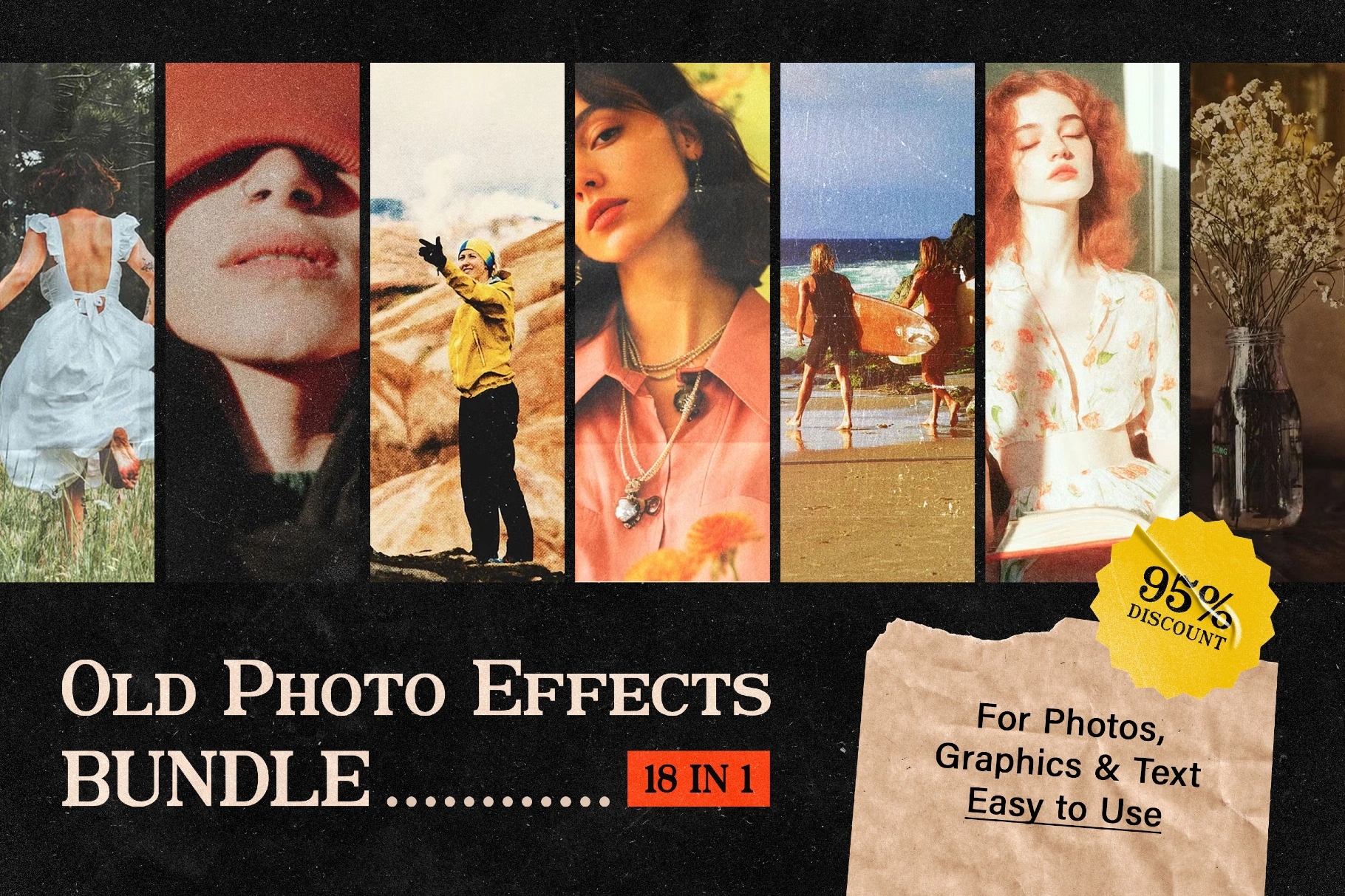 18-in-1 Old Photo Effects Bundle