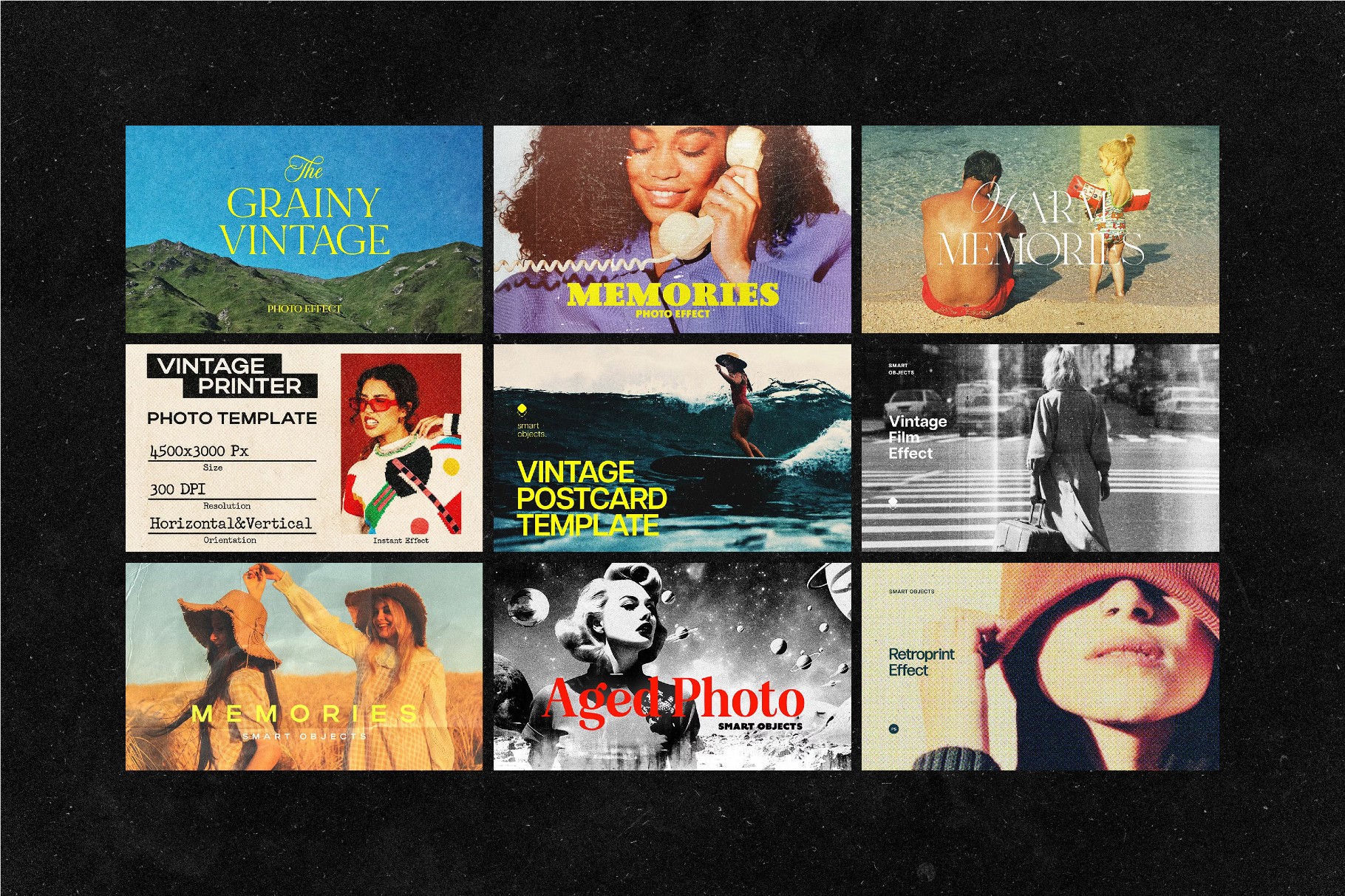 18-in-1 Old Photo Effects Bundle