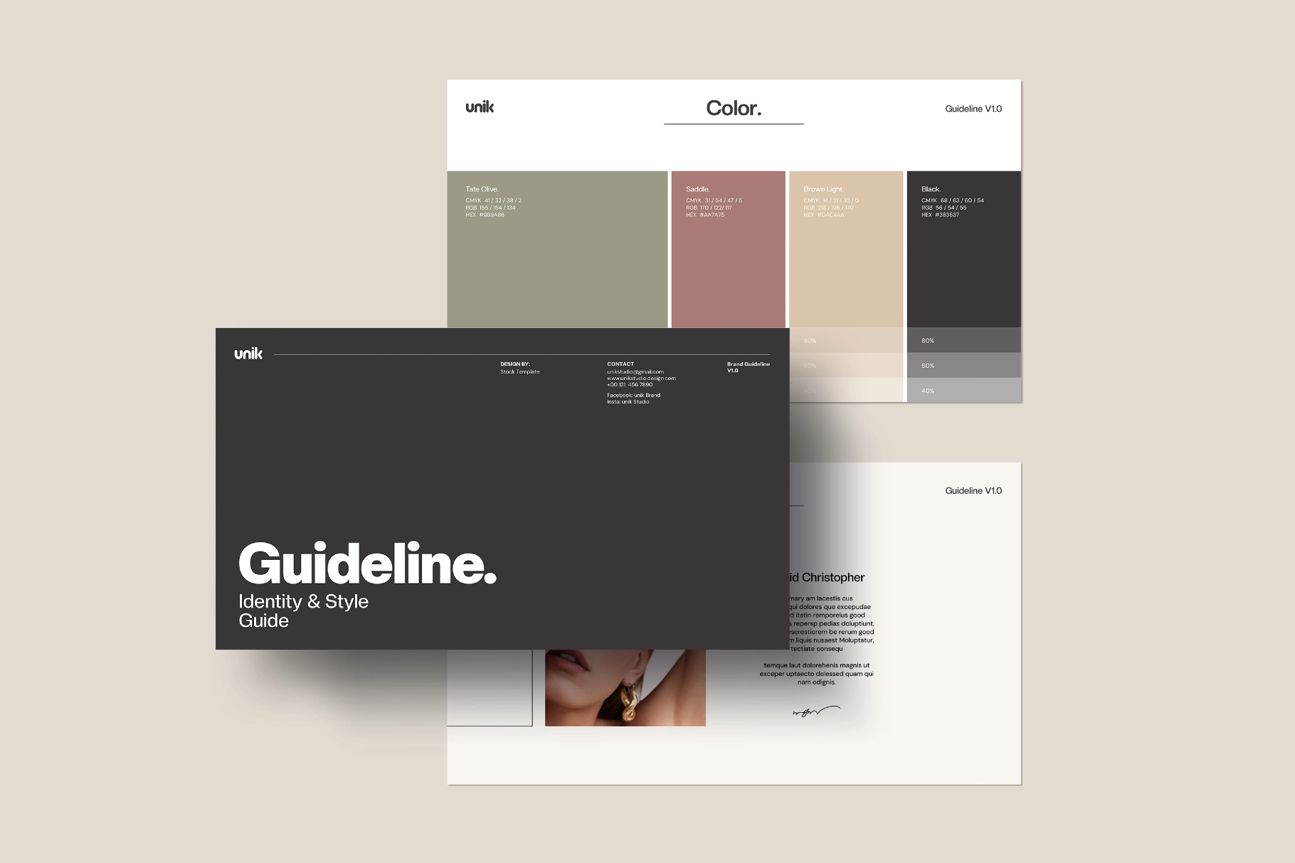 UNIK | Guidelines Template