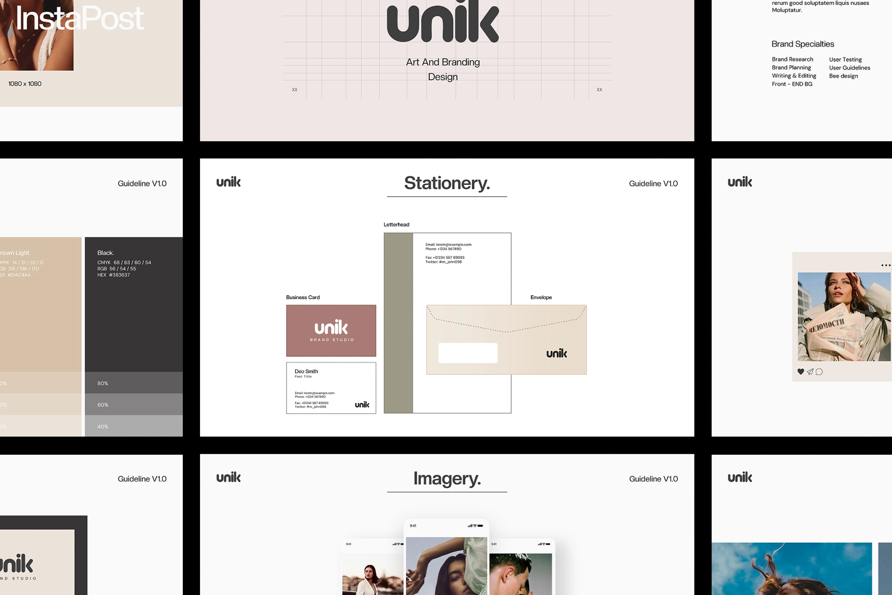 UNIK | Guidelines Template