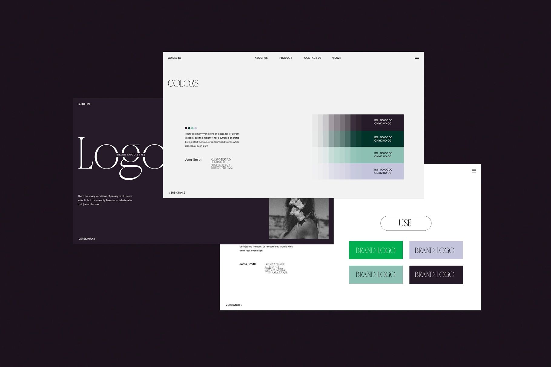 Brand Guideline Presentation Template