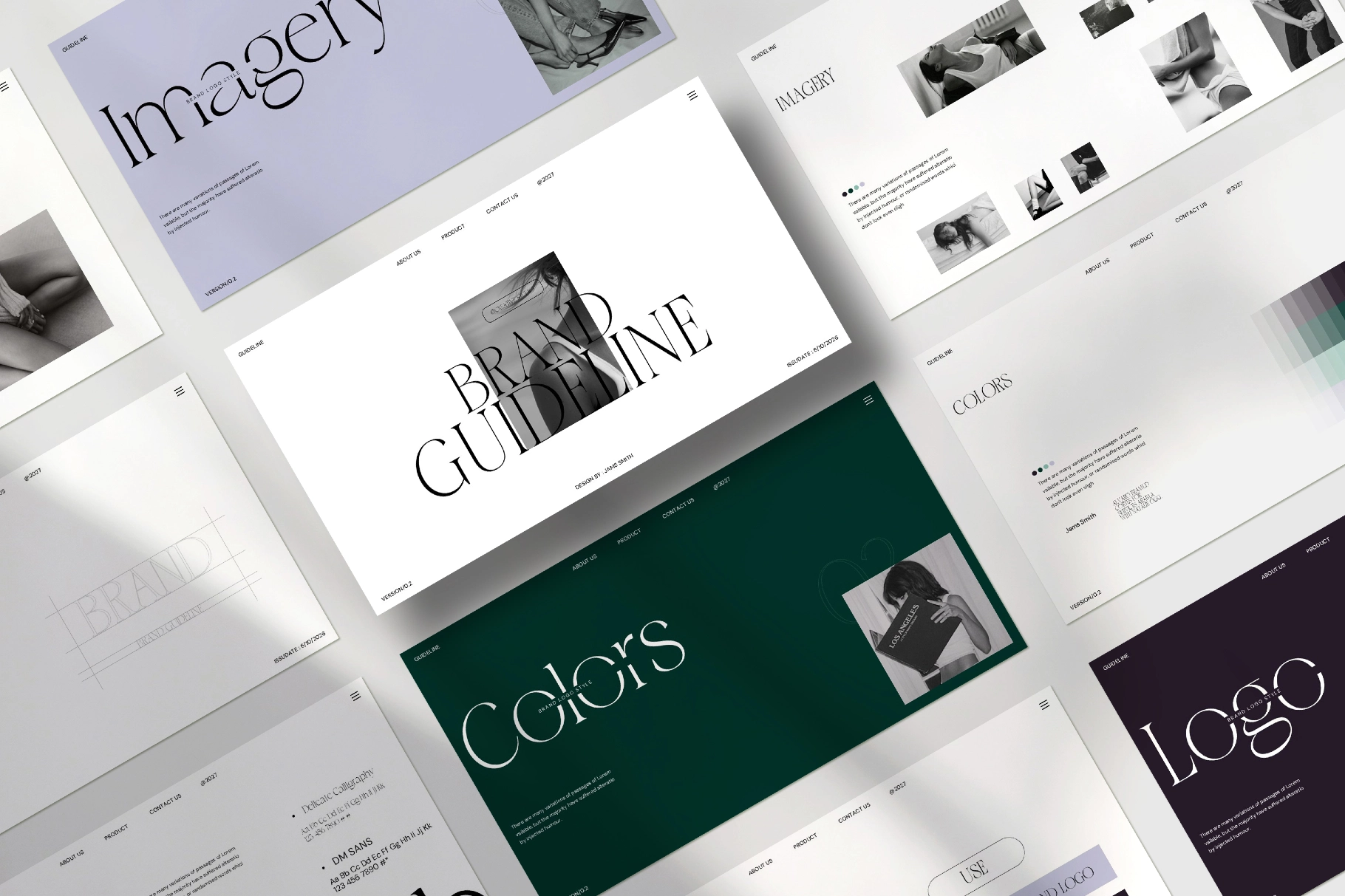 Brand Guideline Presentation Template