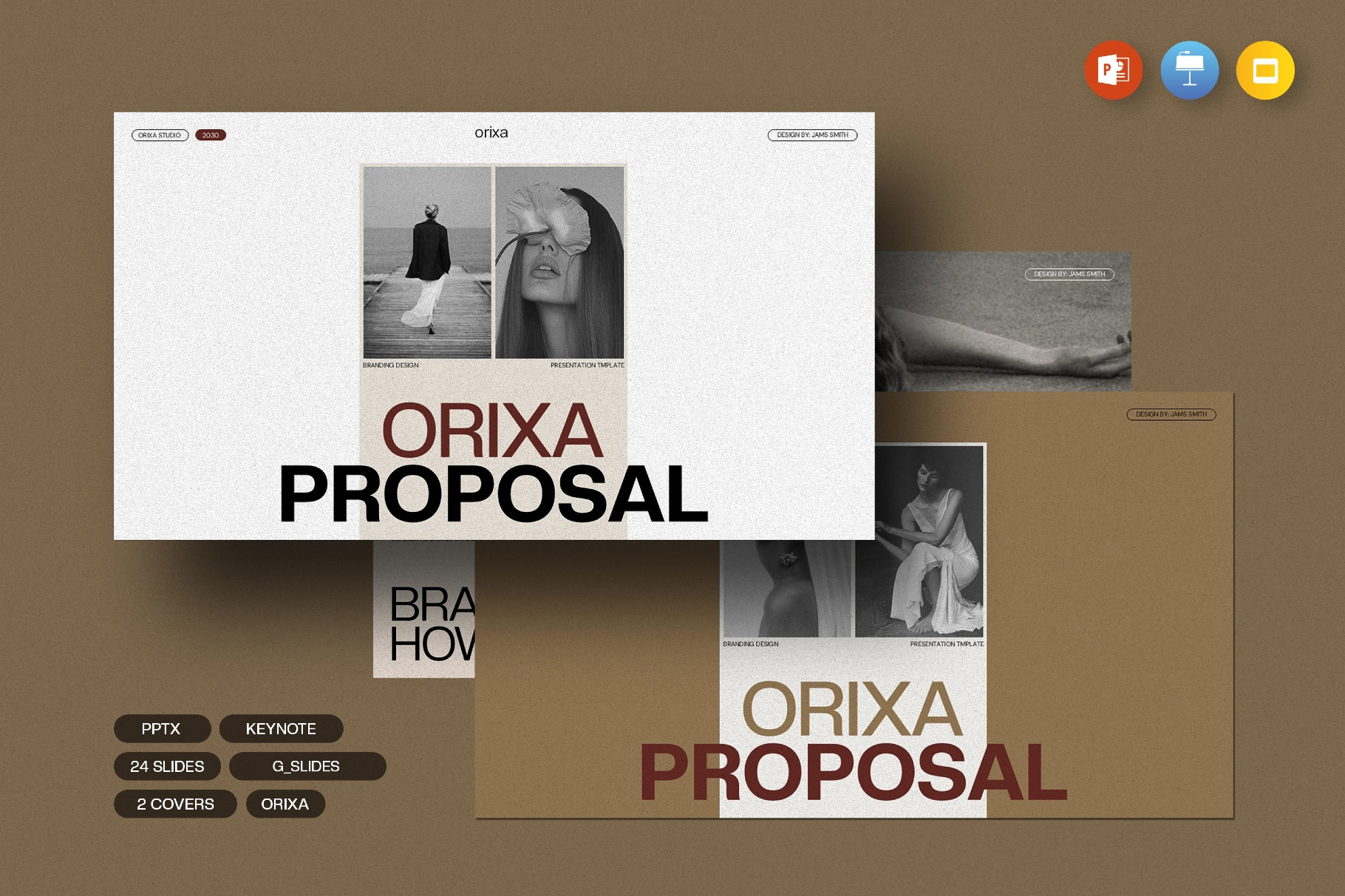 Orixa Brand Proposal Presentation Template