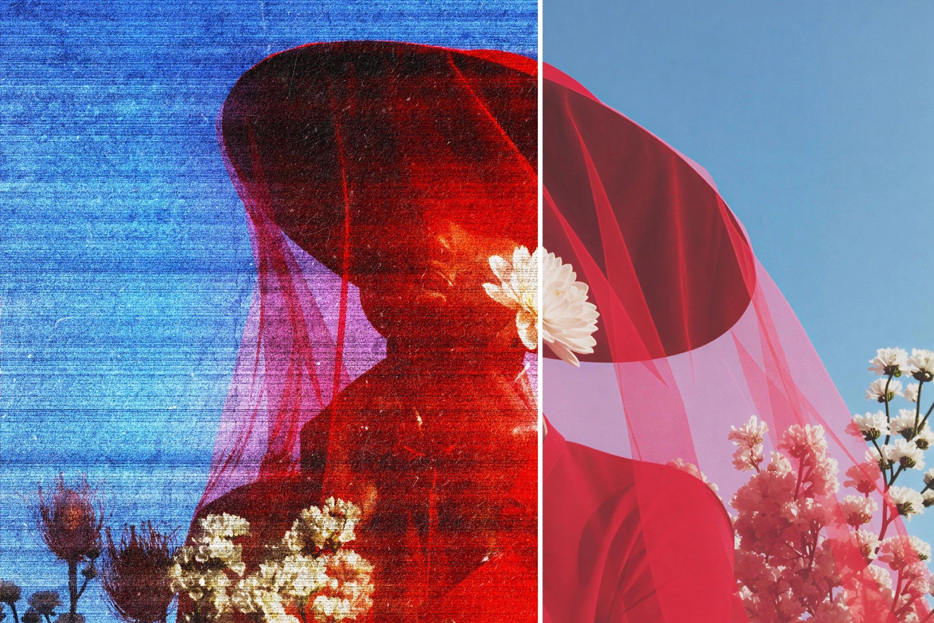 Scanned 1990 Photo Effect