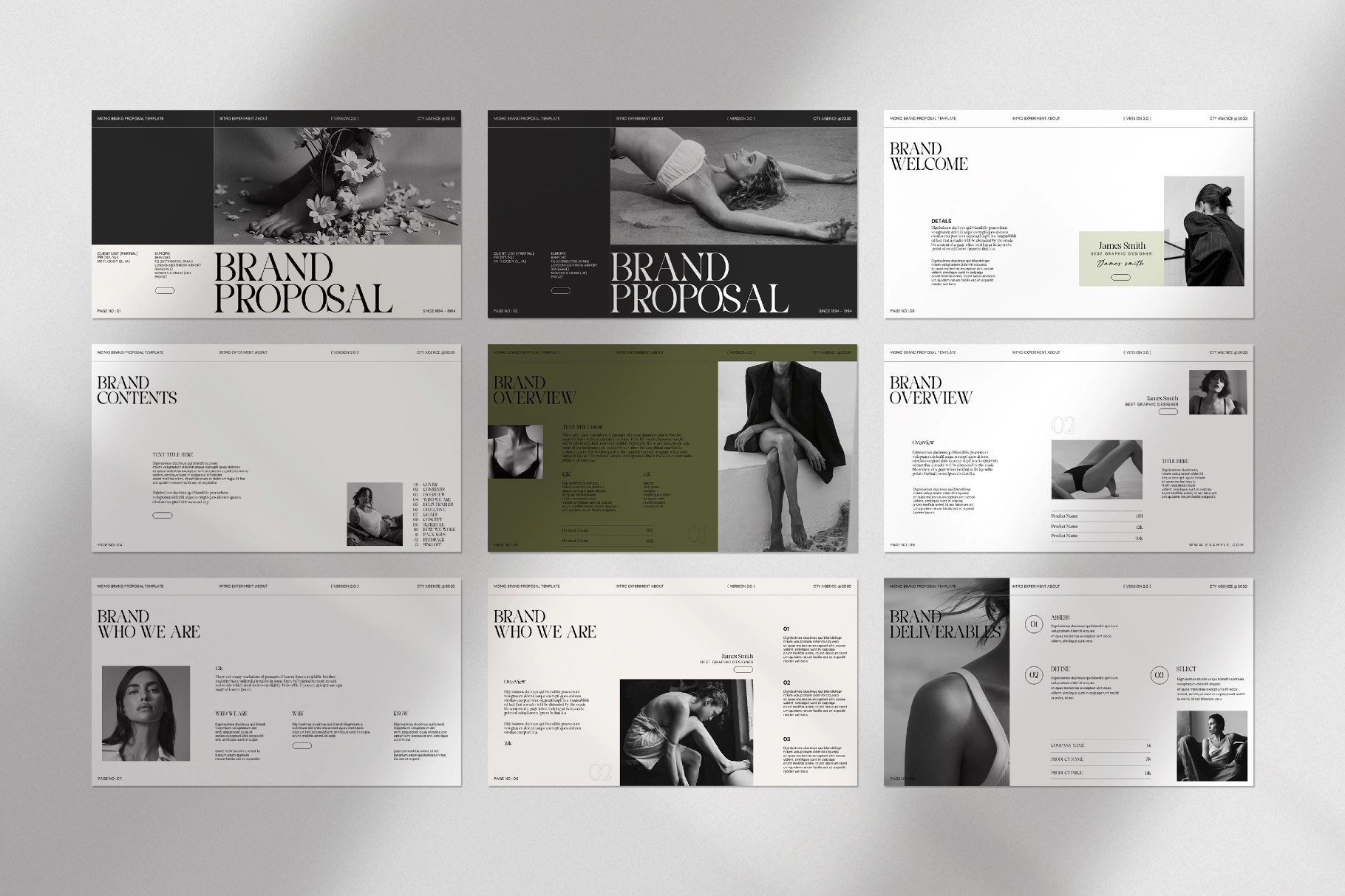 Brand Proposal Presentation Template