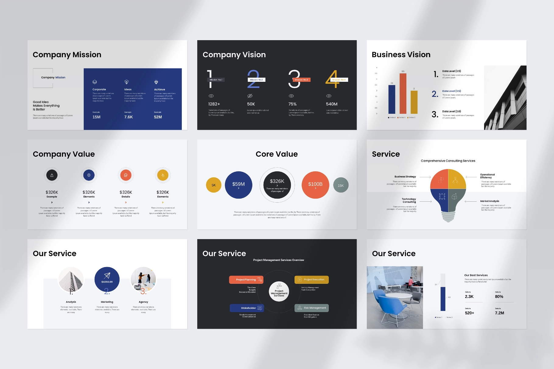 Business Pitch Deck Template