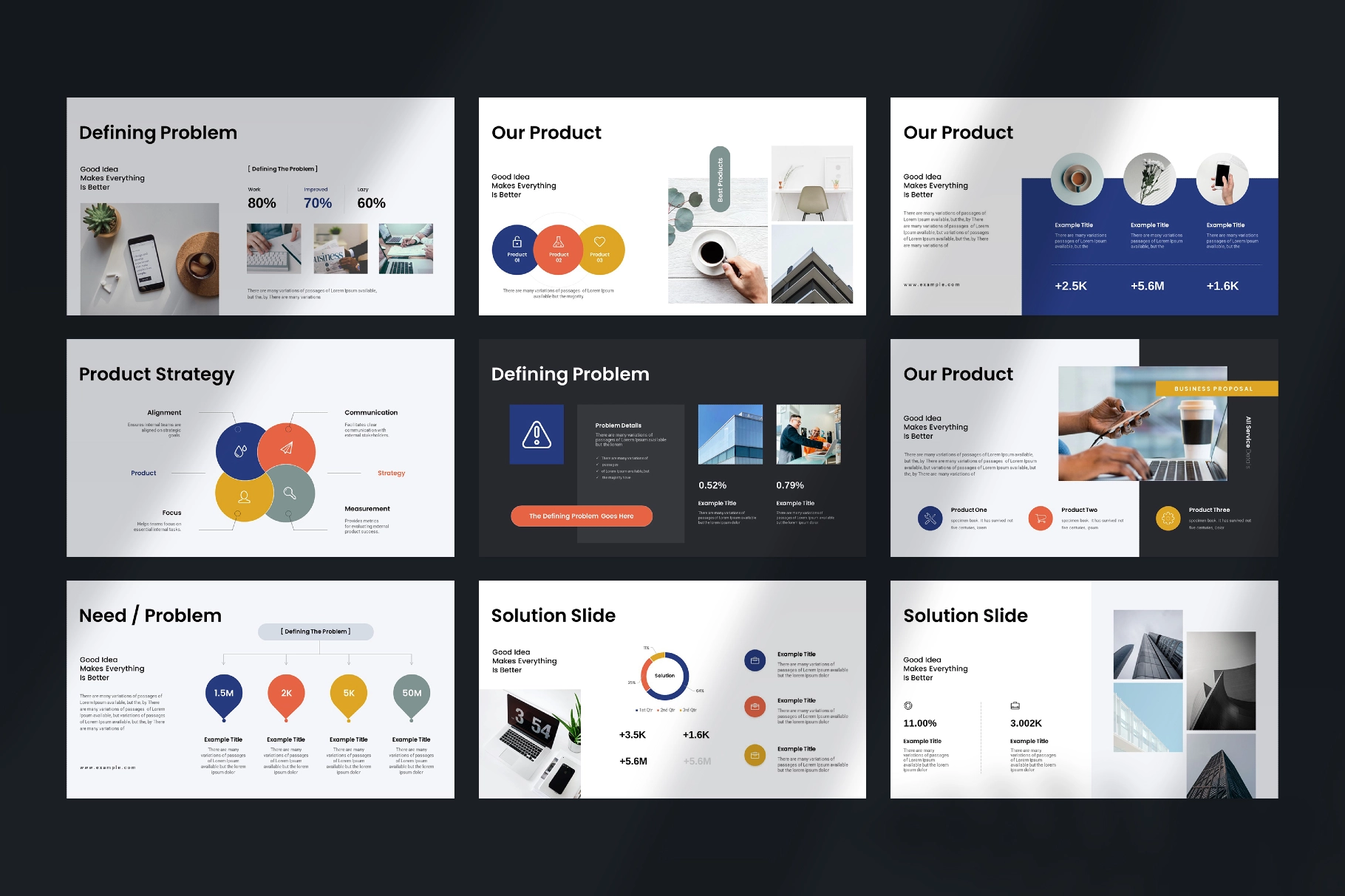 Business Pitch Deck Template