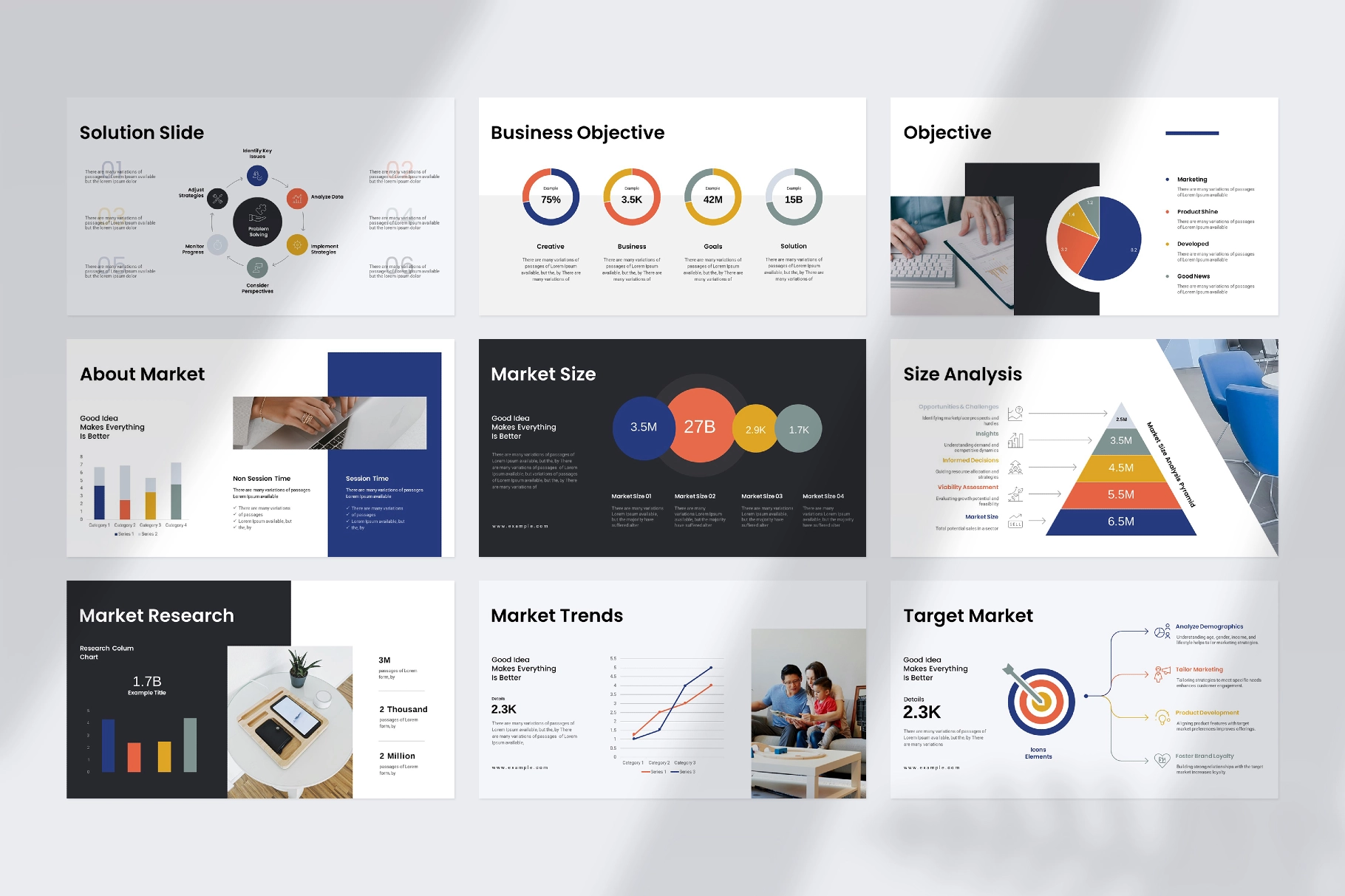 Business Pitch Deck Template