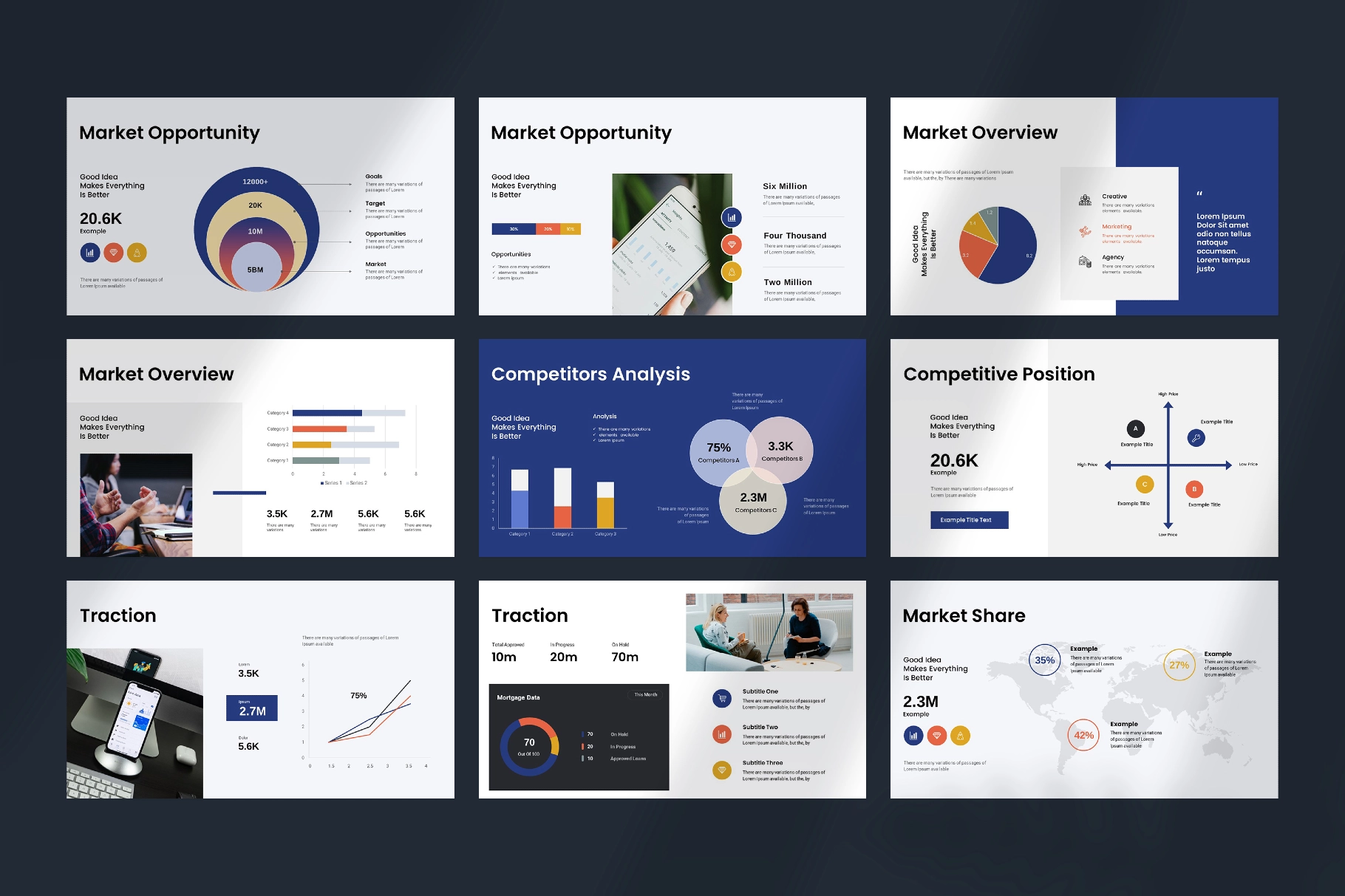 Business Pitch Deck Template