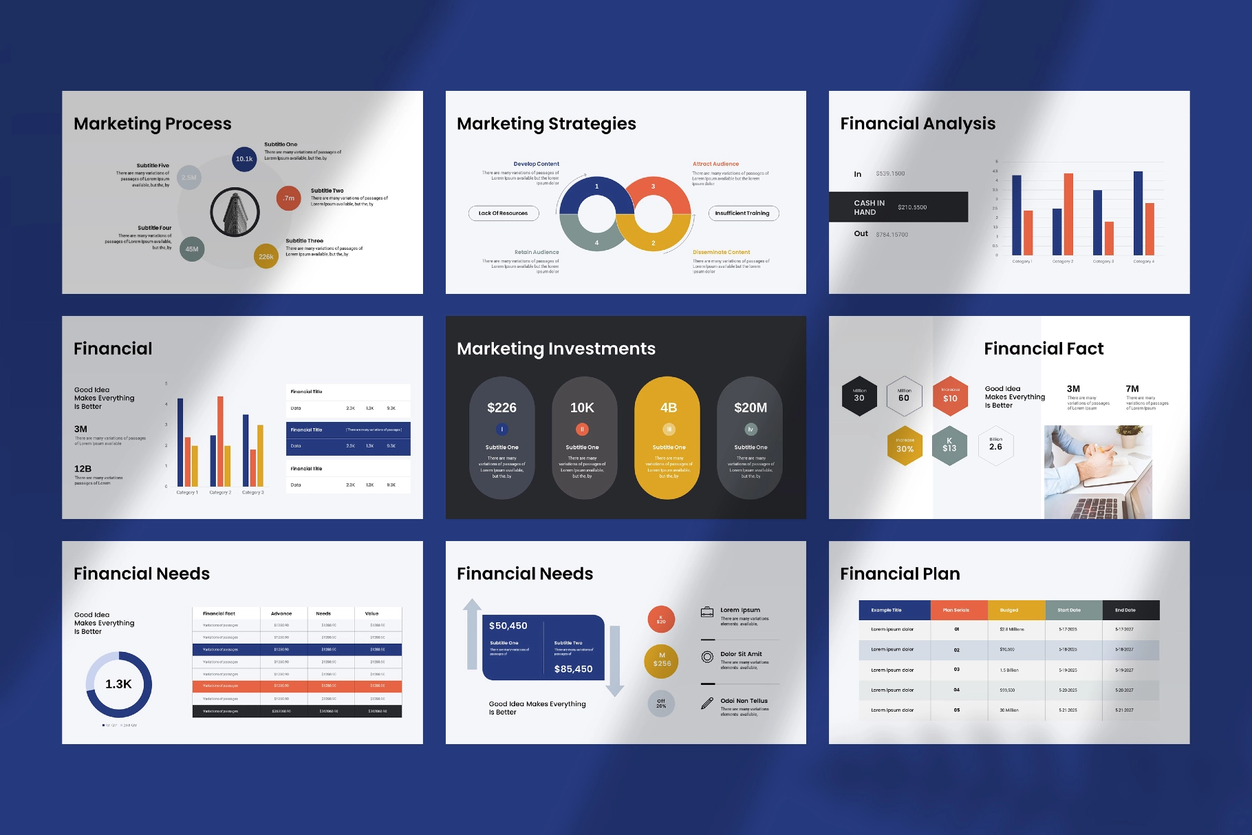 Business Pitch Deck Template
