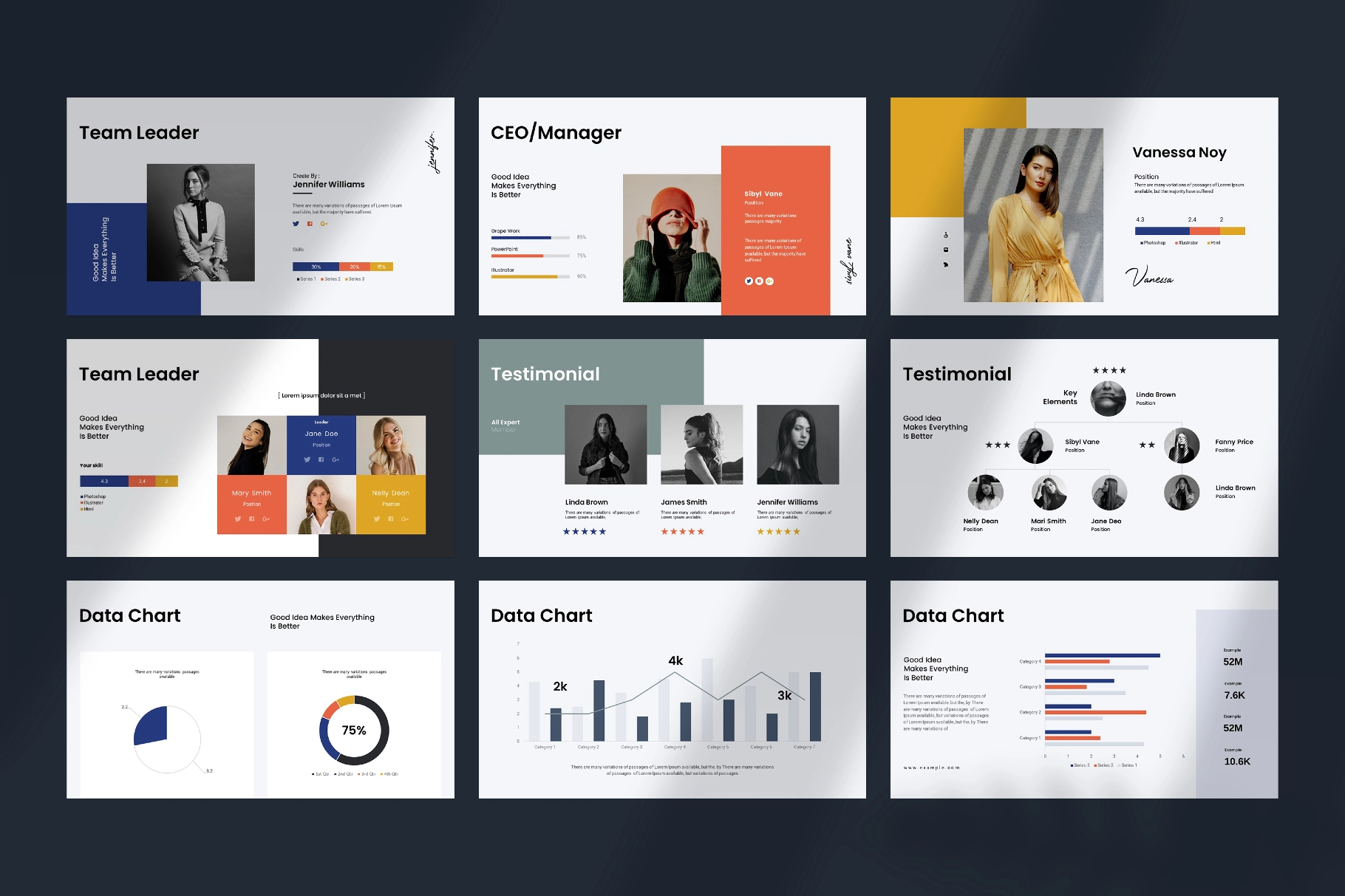 Business Pitch Deck Template