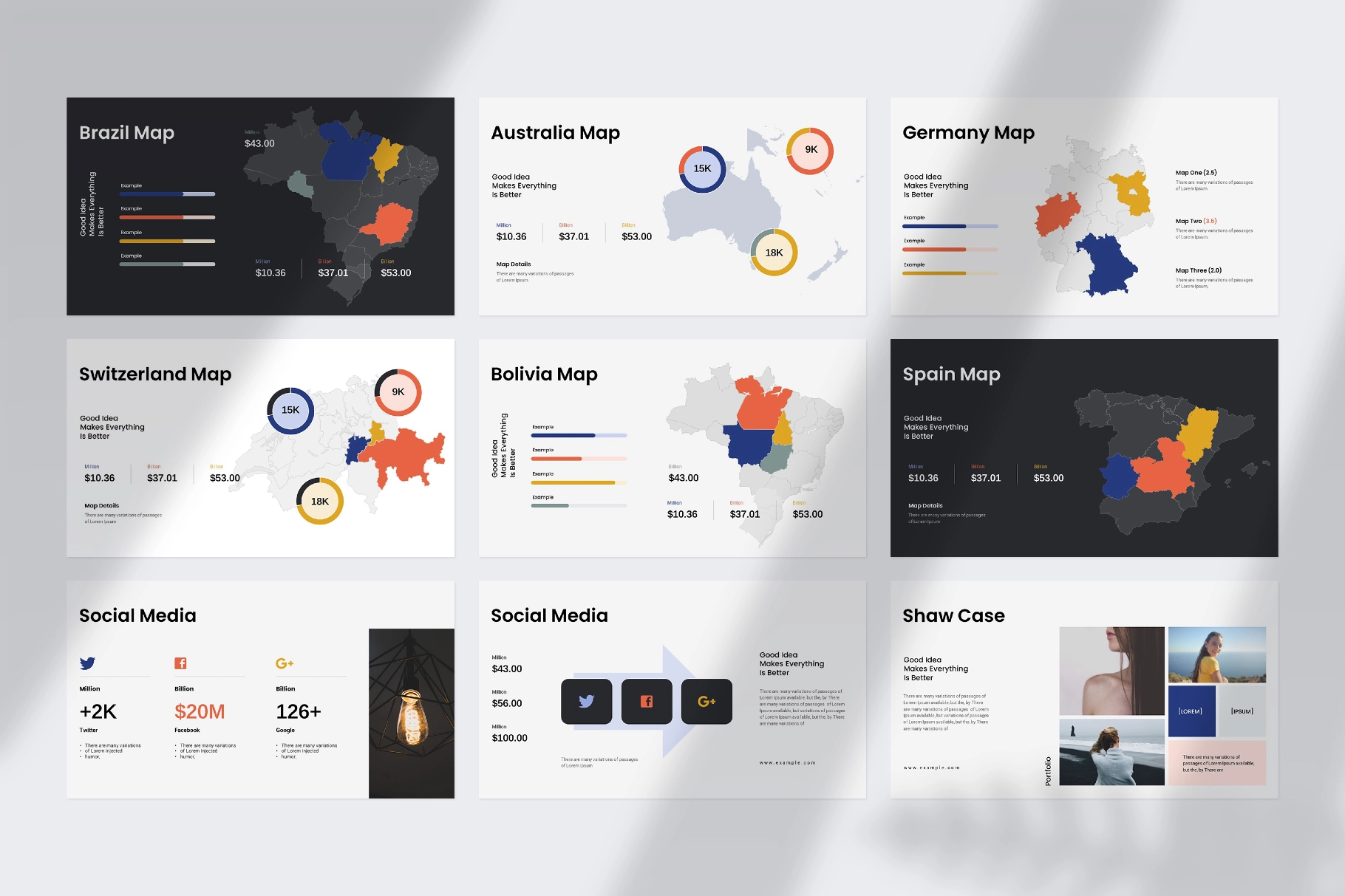 Business Pitch Deck Template
