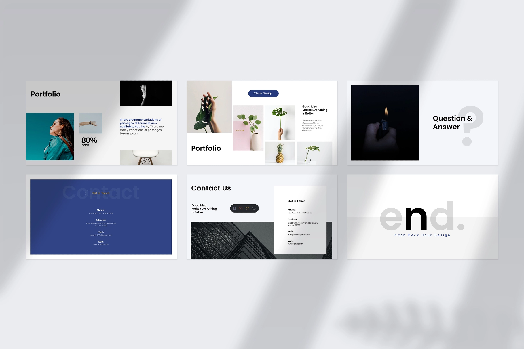 Business Pitch Deck Template