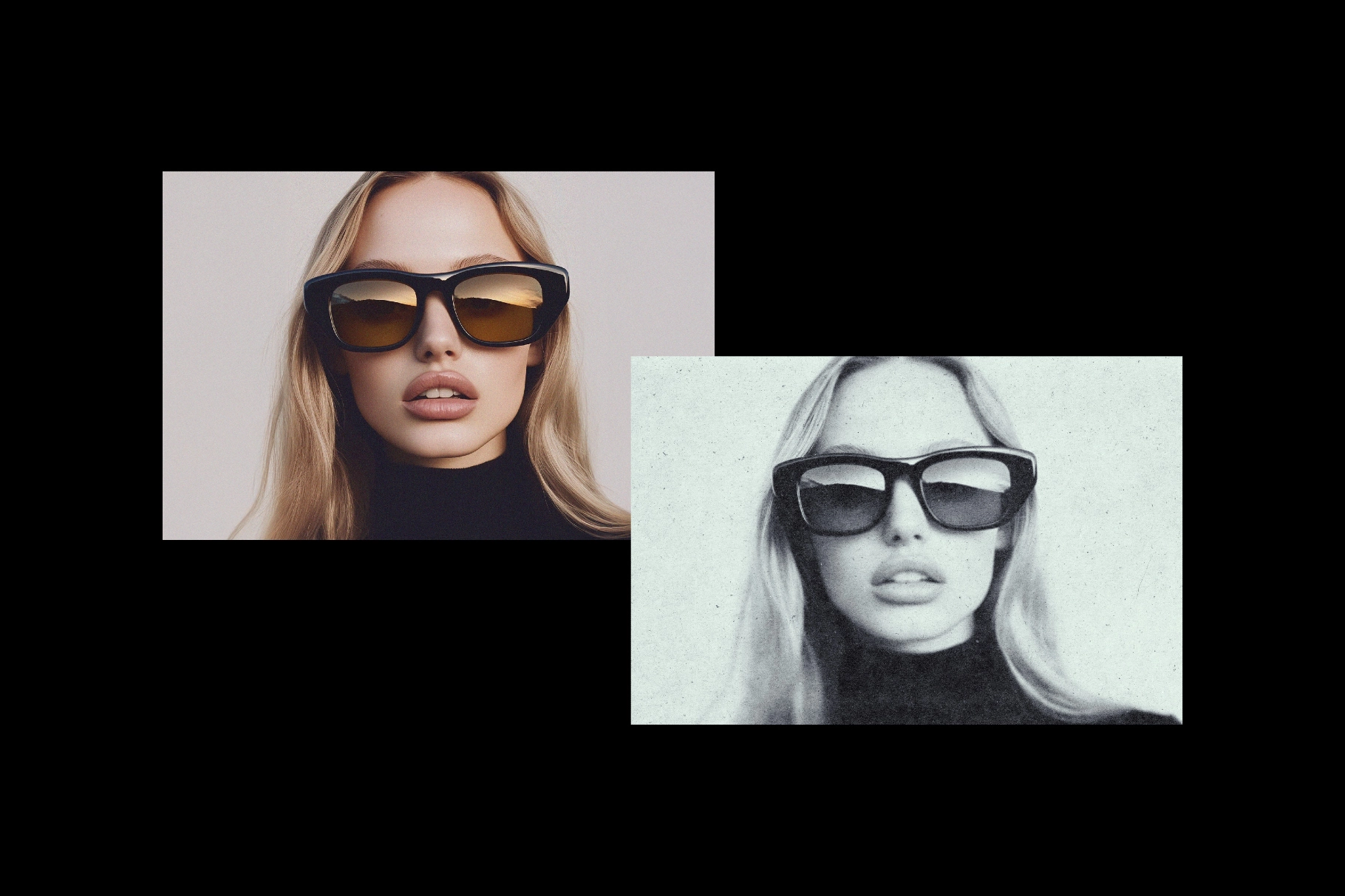 Retro Blur Photo Effect