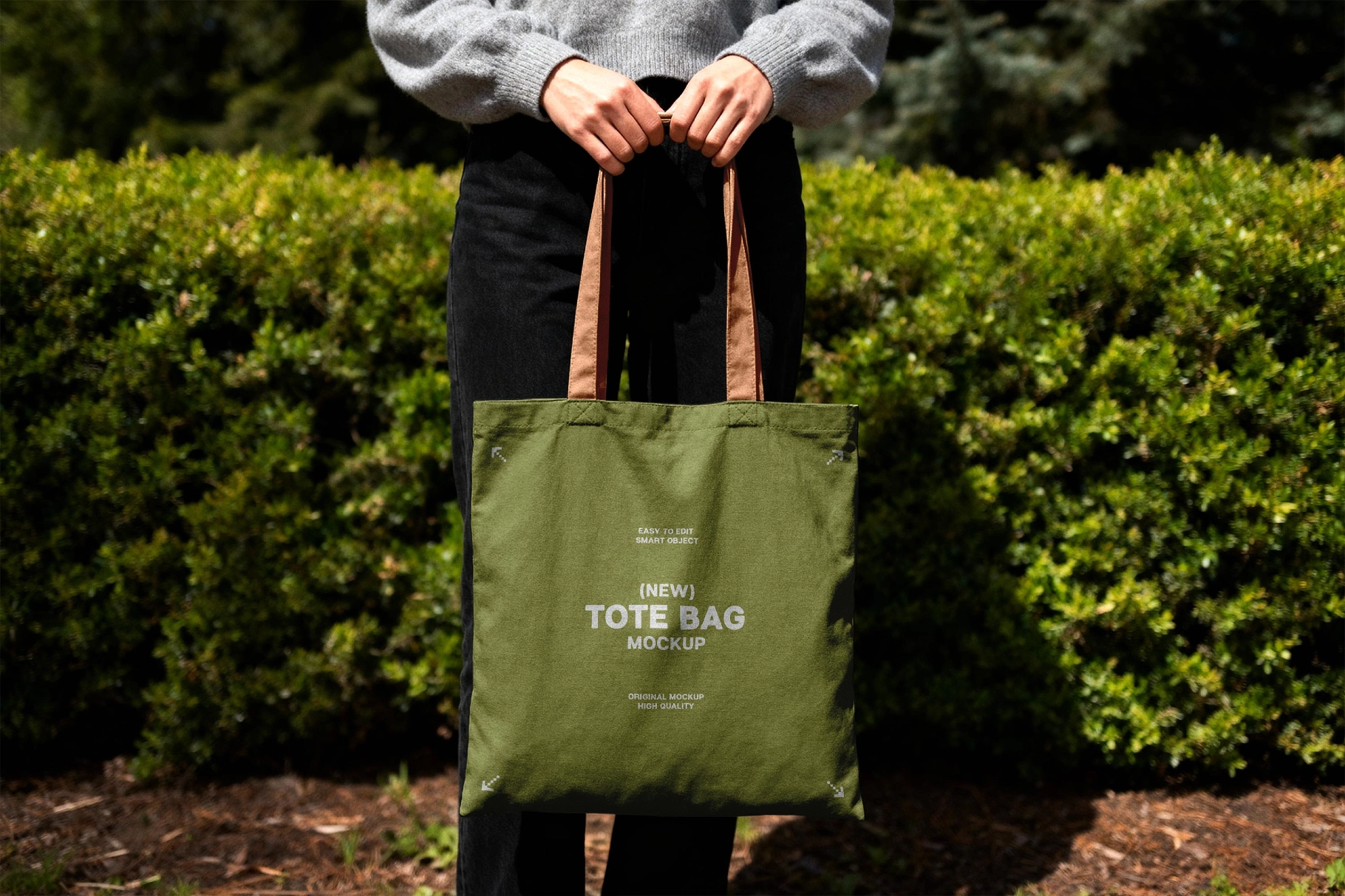 Canvas Tote Bag Mockup