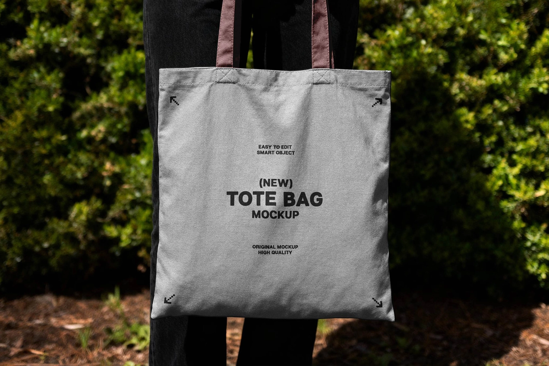 Canvas Tote Bag Mockup