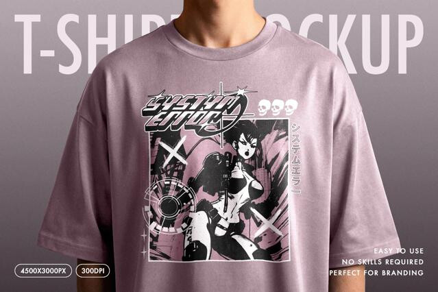 T-Shirt Print Mockup