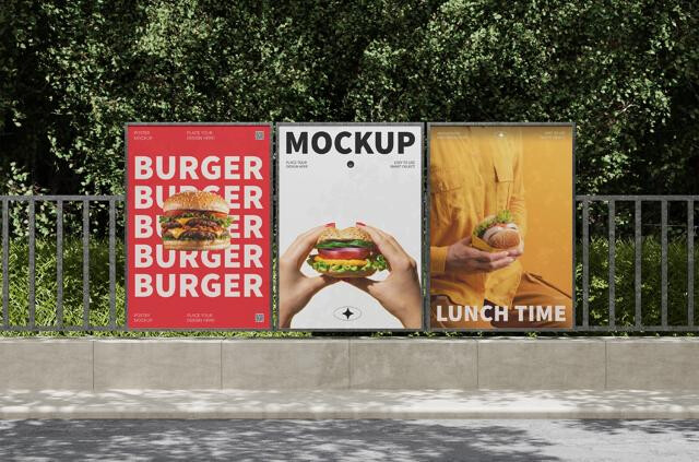 Outdoor Poster Mockup