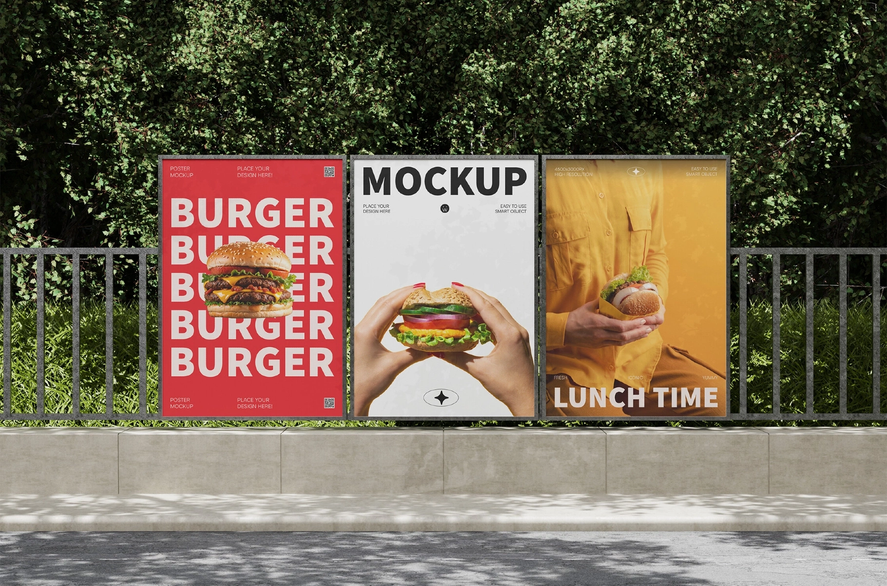 Outdoor Poster Mockup